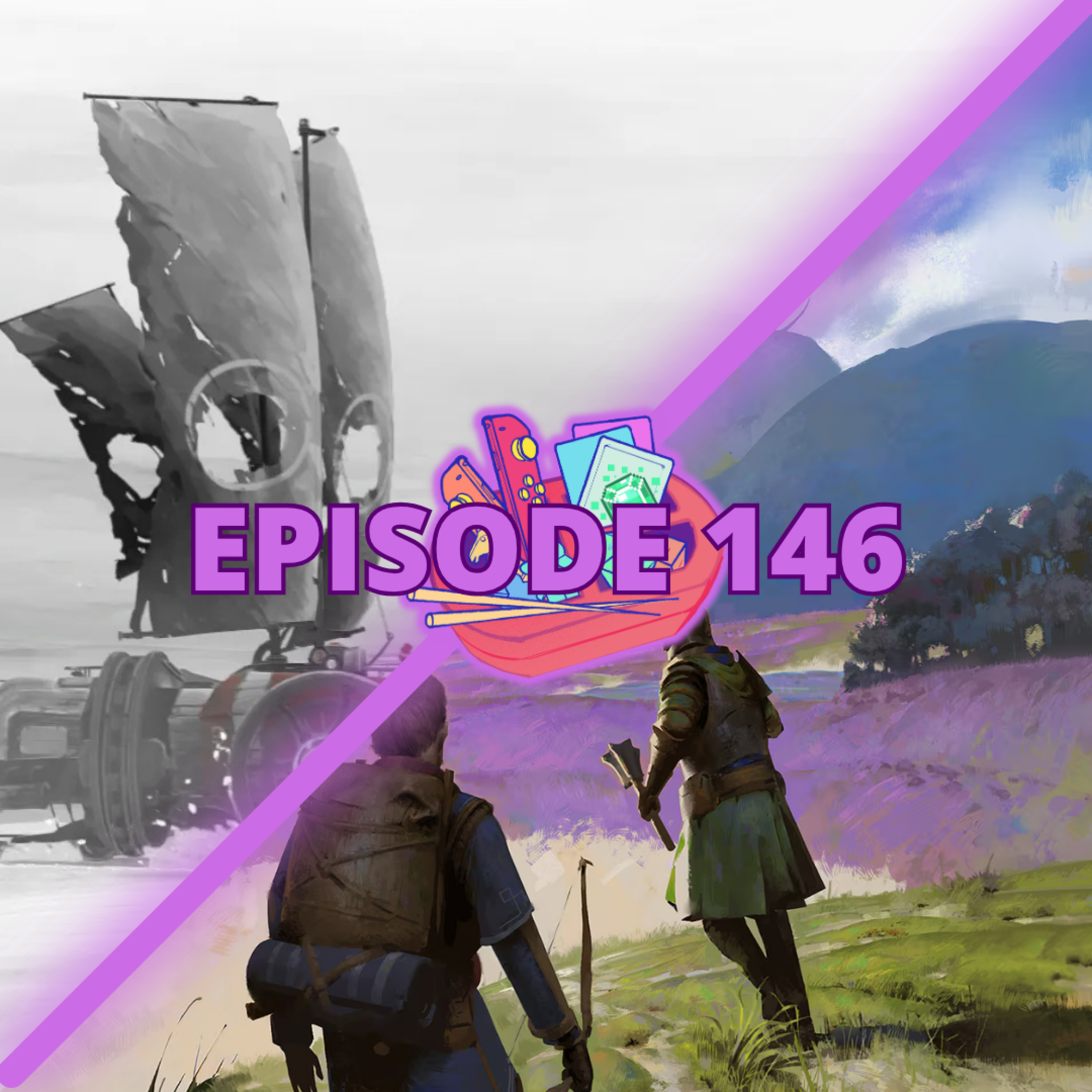 146 - Dread Delusion, Outward, Far: Lone Sails, Tomodachi Life episode artwork