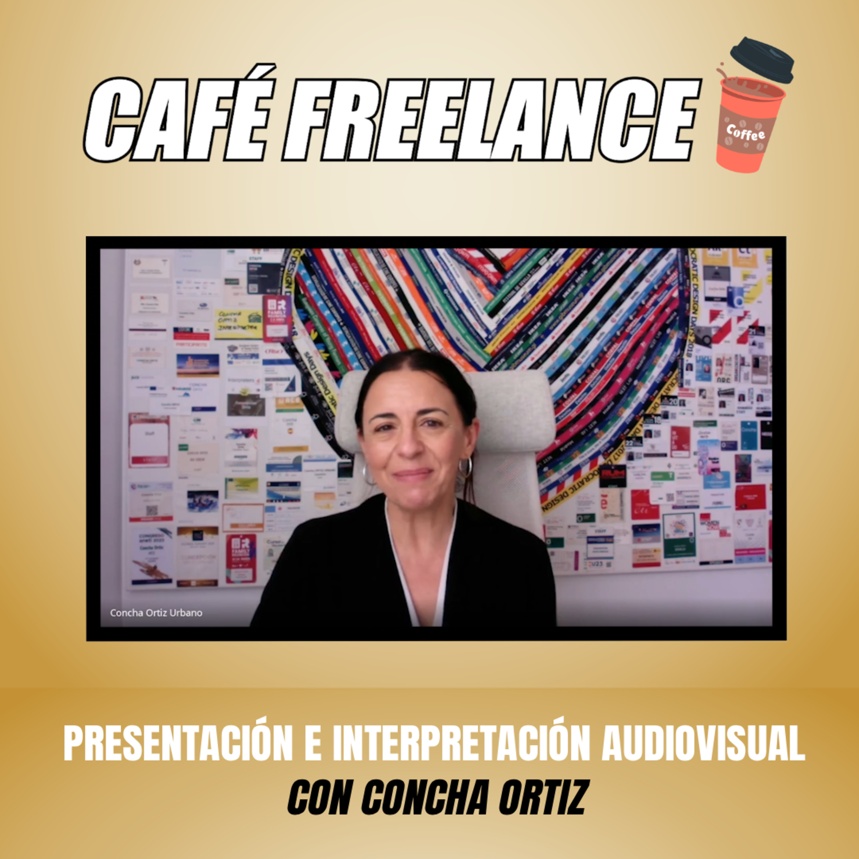 ☕️ #40 Café Freelance. Presentación e interpretación Audiovisual 🗣️ con Concha Ortiz episode artwork