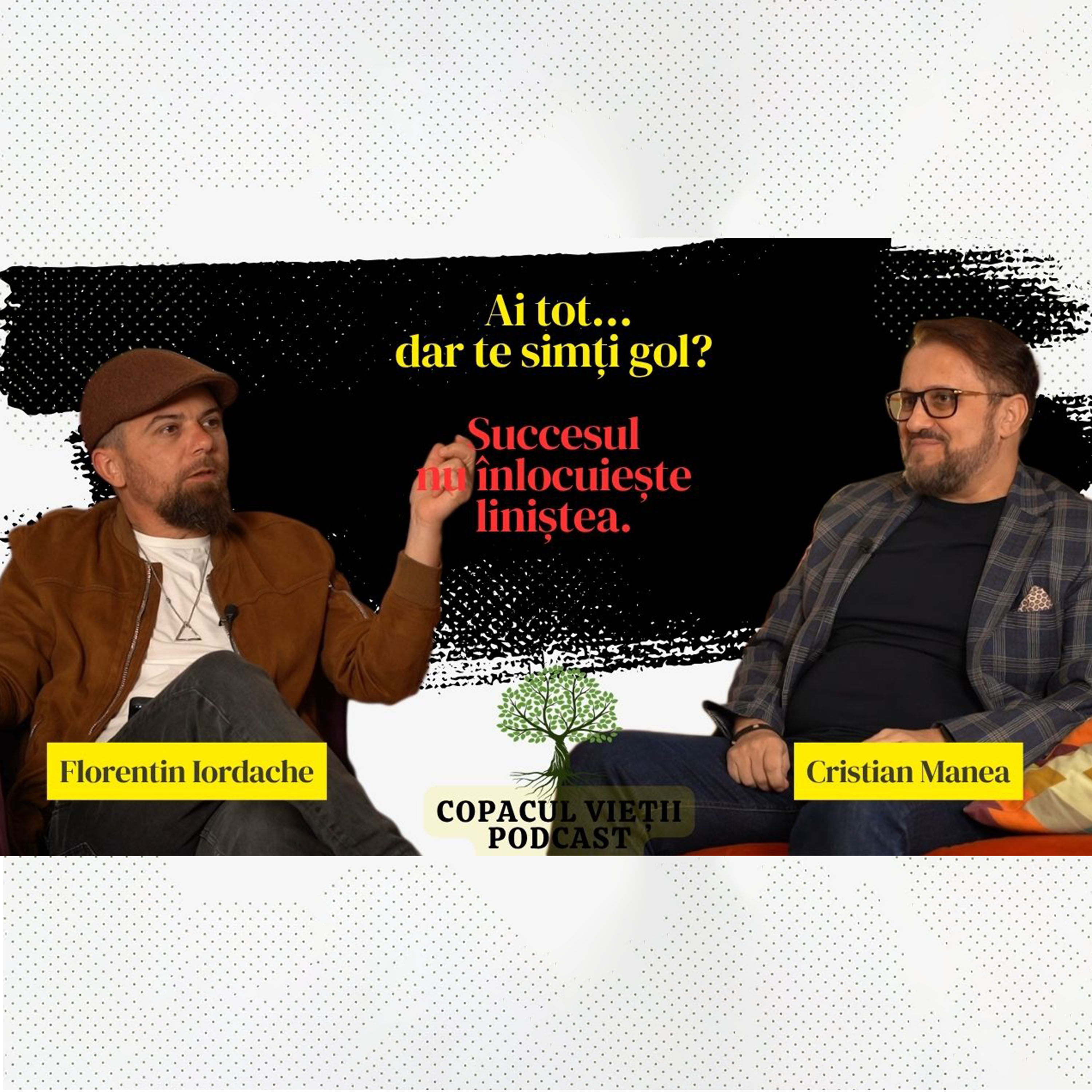 "Trăiește din plin!" ..dar tu ești gol la interior | Cristian Manea la Copacul Vieții