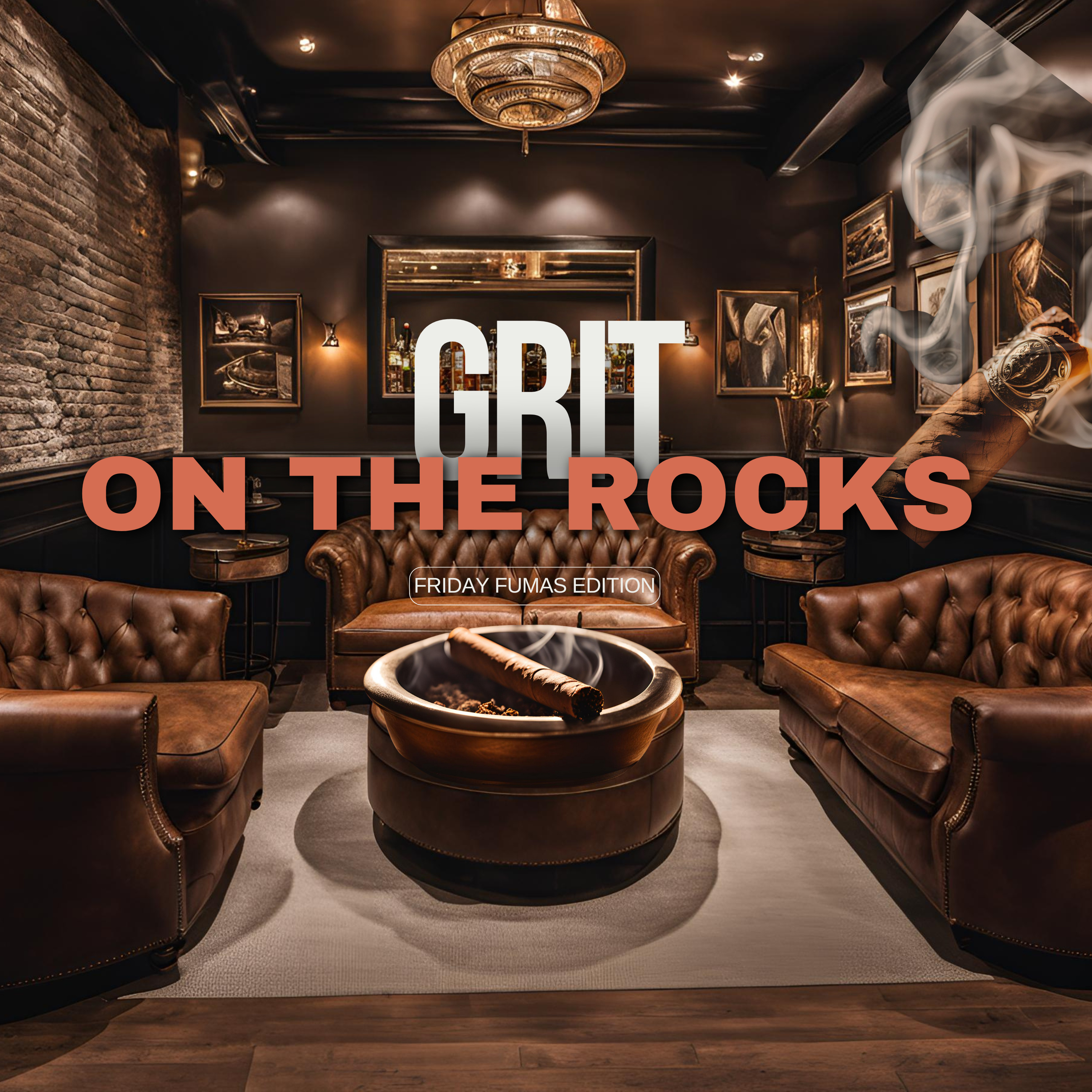 #11 Cigar Talk & Malcolm X's Powerful Quote on Standing Your Ground/Grit on The Rocks Podcast Friday episode artwork