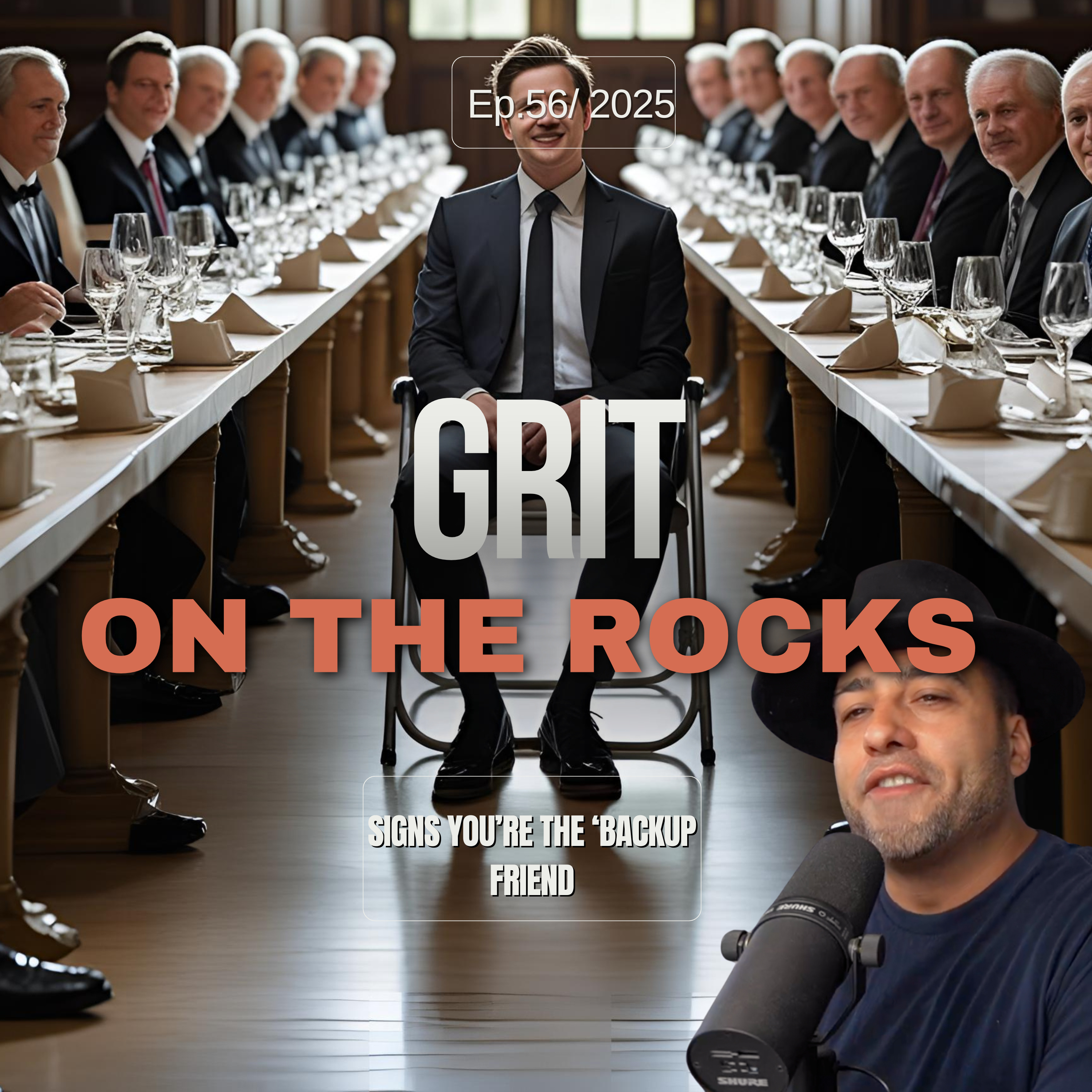 Signs You’re the ‘Backup Friend And How to Stop Being One/GRIT on the Rocks Podcast Ep.56 episode artwork