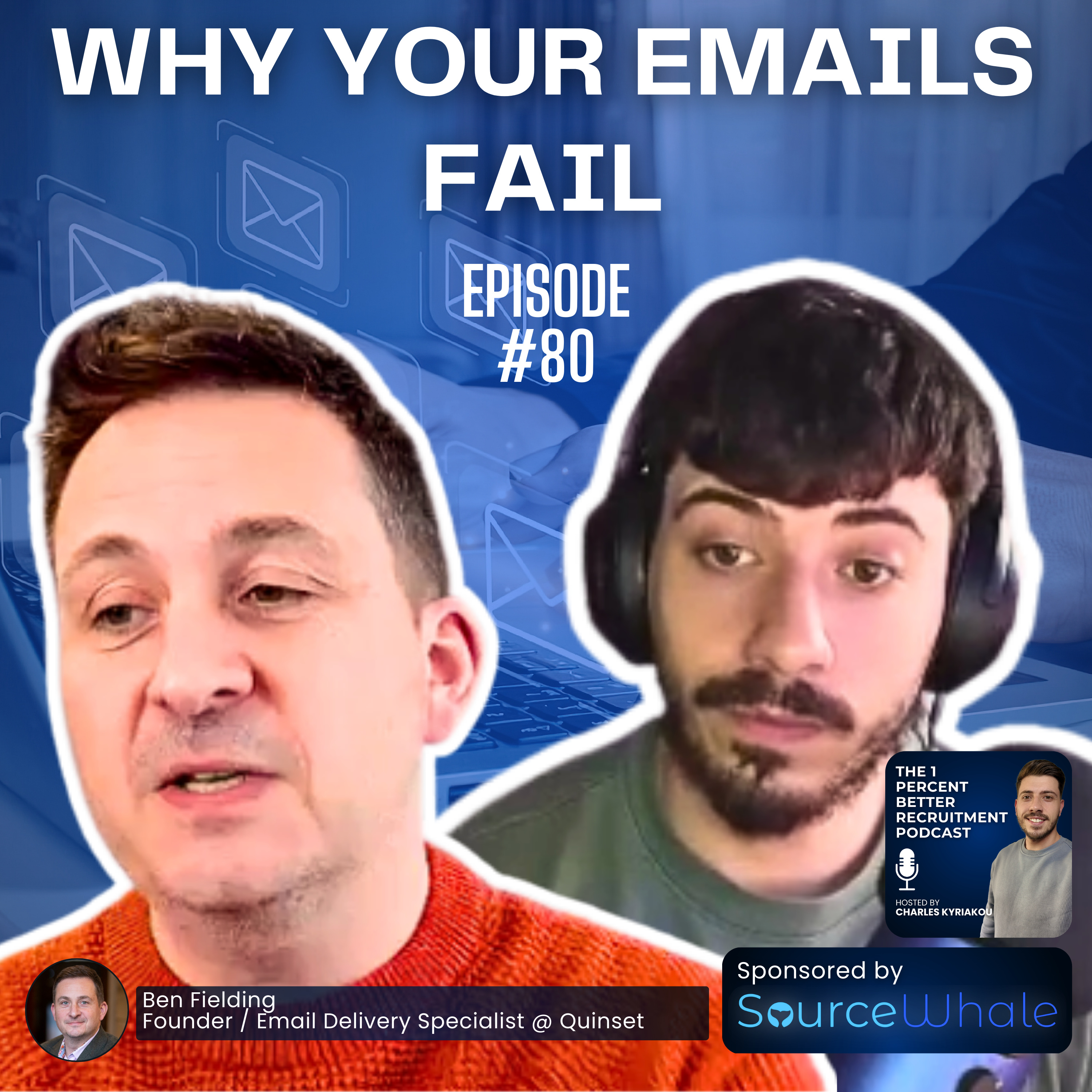 How Recruiters Can Actually Get Replies to Emails | Ben Fielding (EP 80) episode artwork