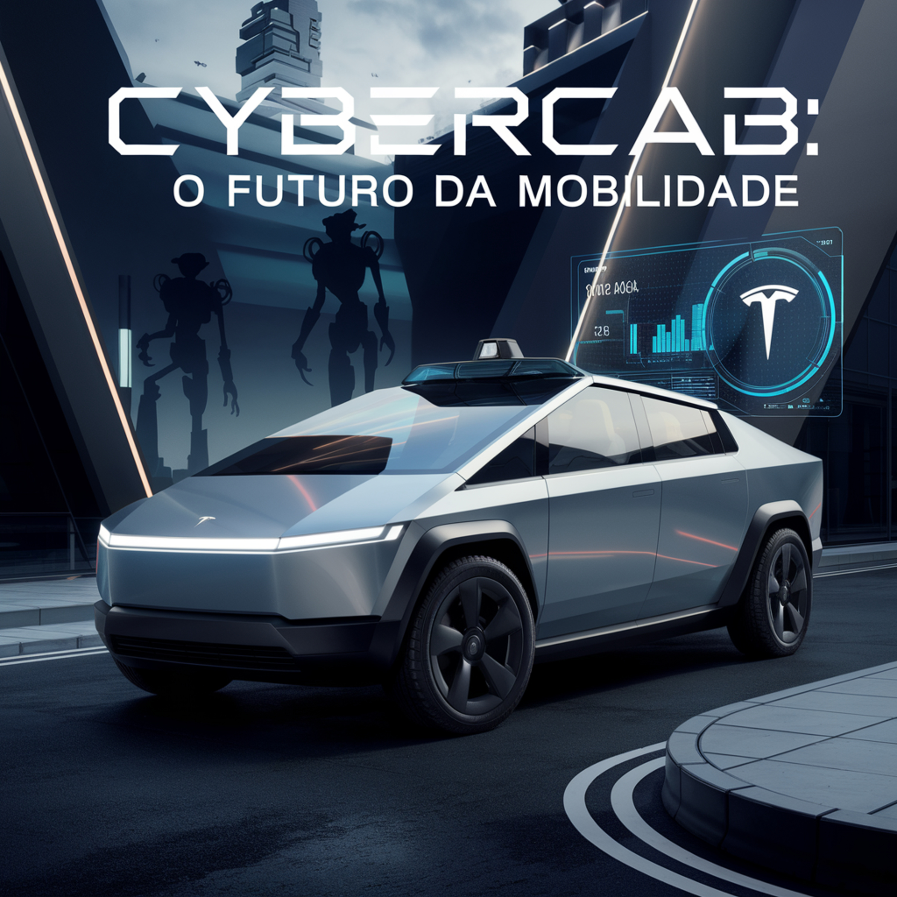 cover of episode Elon Musk e o Cybercab: Desvendando o futuro do transporte