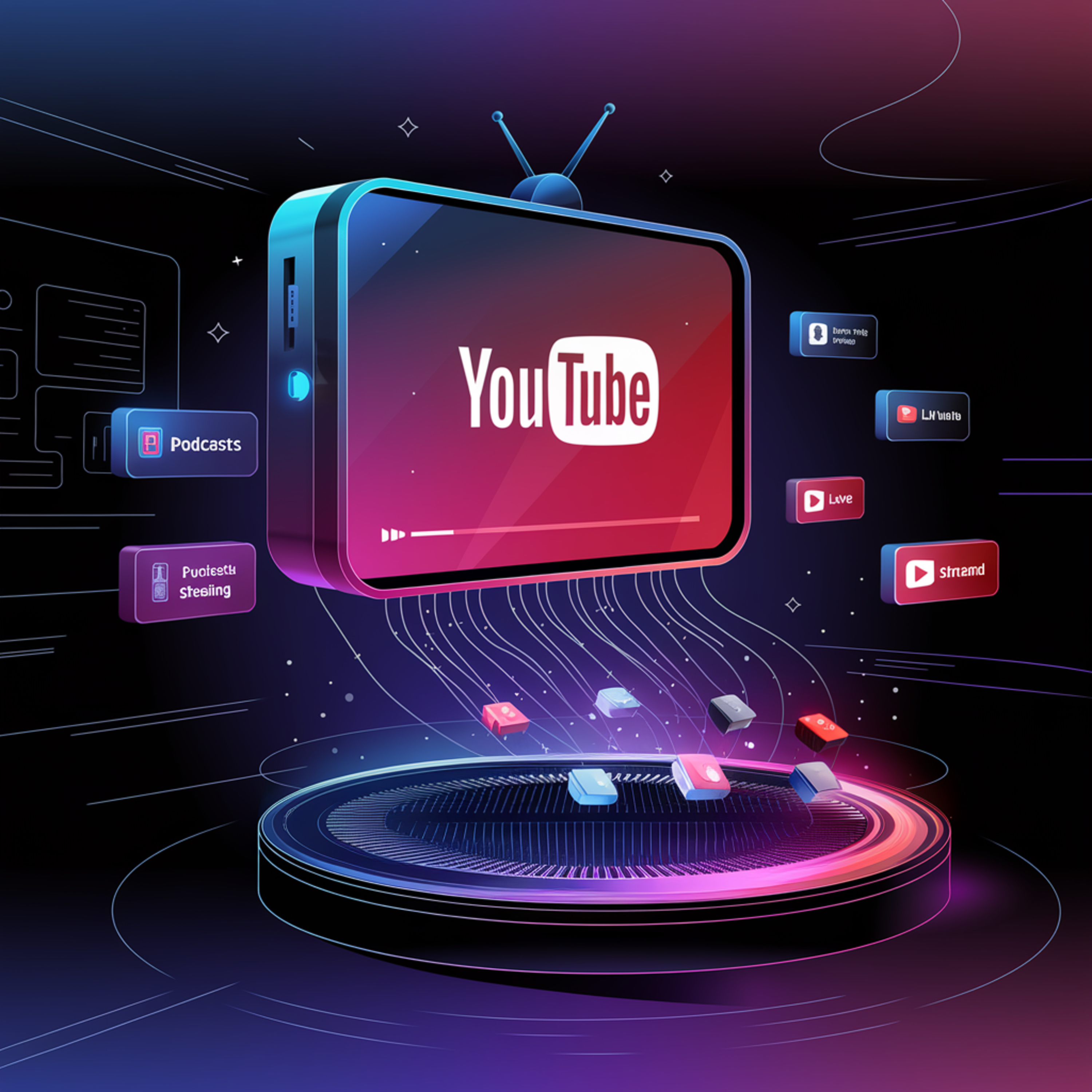 cover of episode YouTube em 2025: Como a Maior Plataforma de Vídeos Está Reinventando a TV