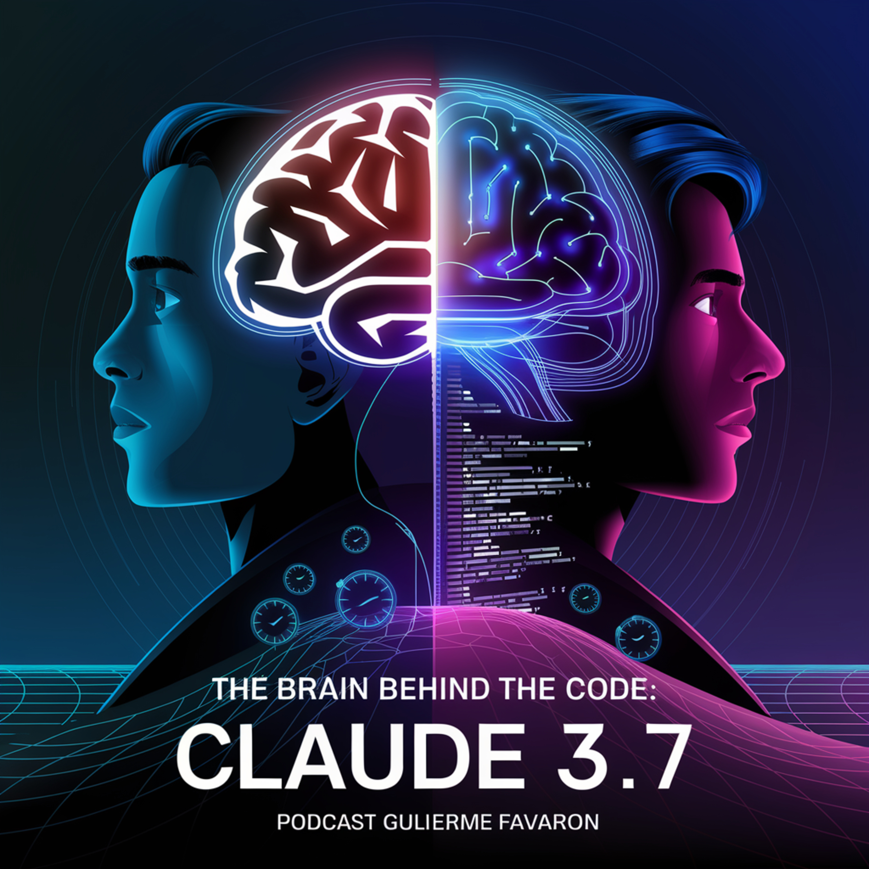 cover of episode O Cérebro por Trás do Código: Claude 3.7 Revela seu Poder de Raciocínio | Podcast Guilherme Favaron