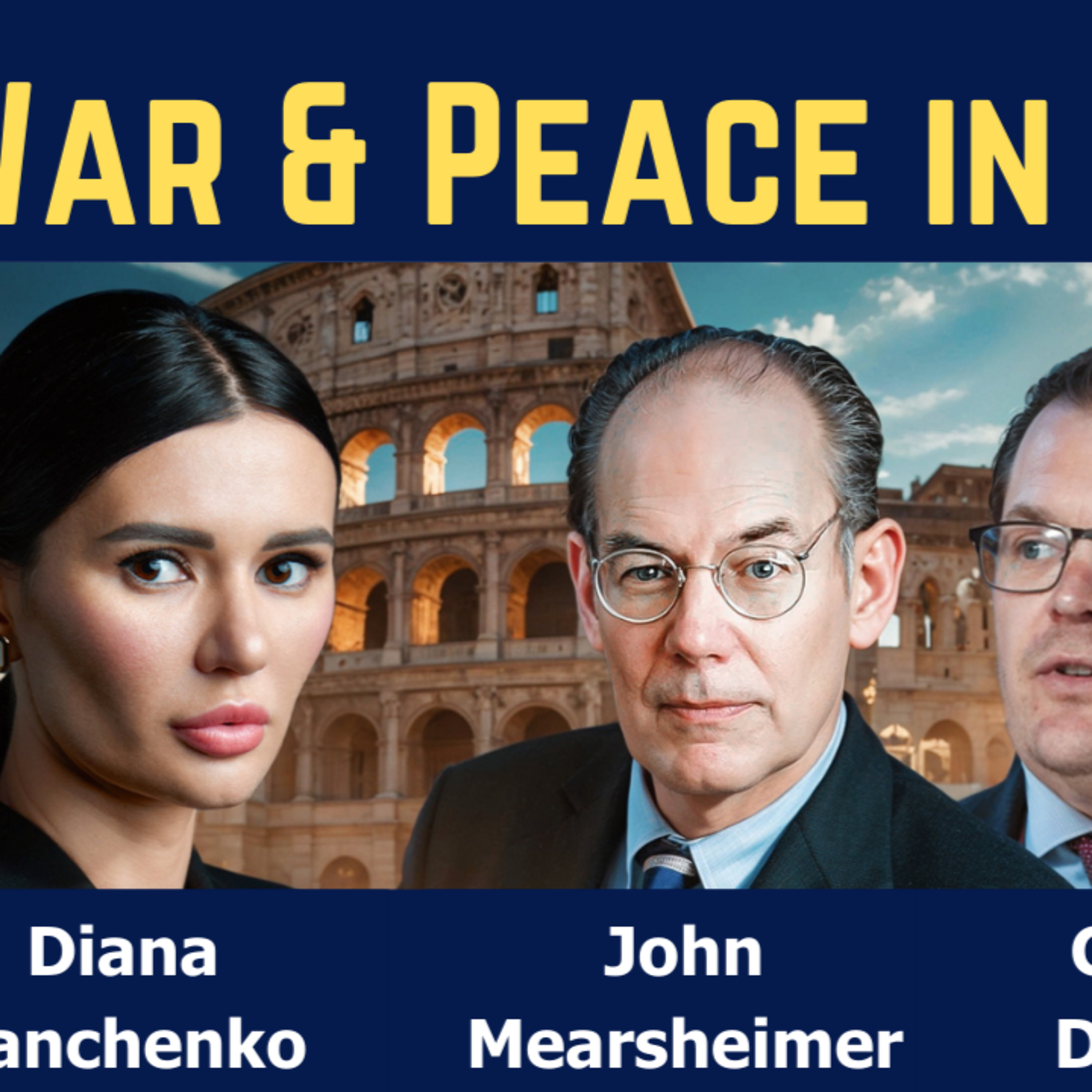 War and Peace in Ukraine: John Mearsheimer, Glenn Diesen & Pavel Shchelin with Diana Panchenko