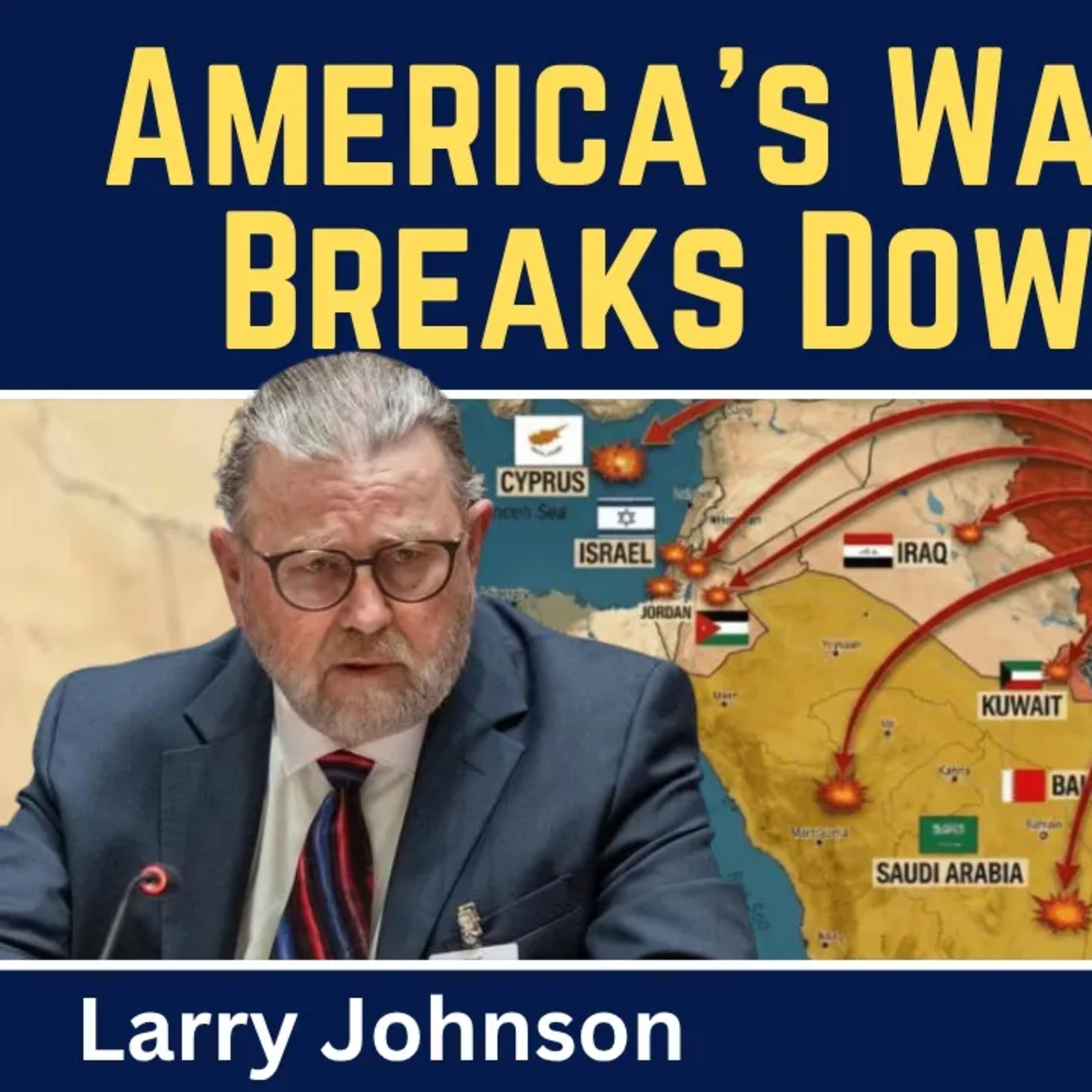Larry Johnson: Desperation as America's Weapons Stockpiles Deplete in Iran episode artwork