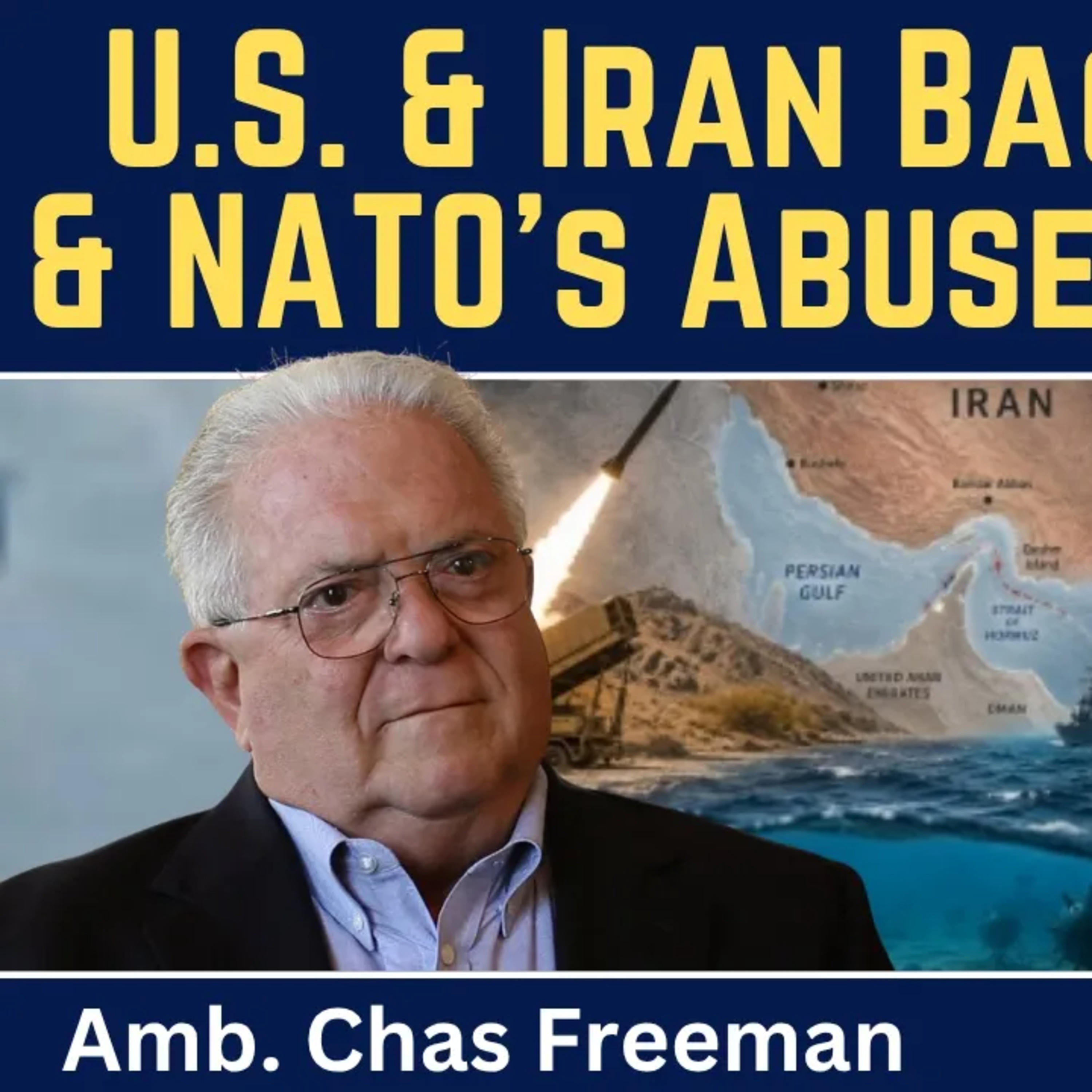 Chas Freeman: U.S. & Iran Back at War & NATO's Abuse of Ukraine