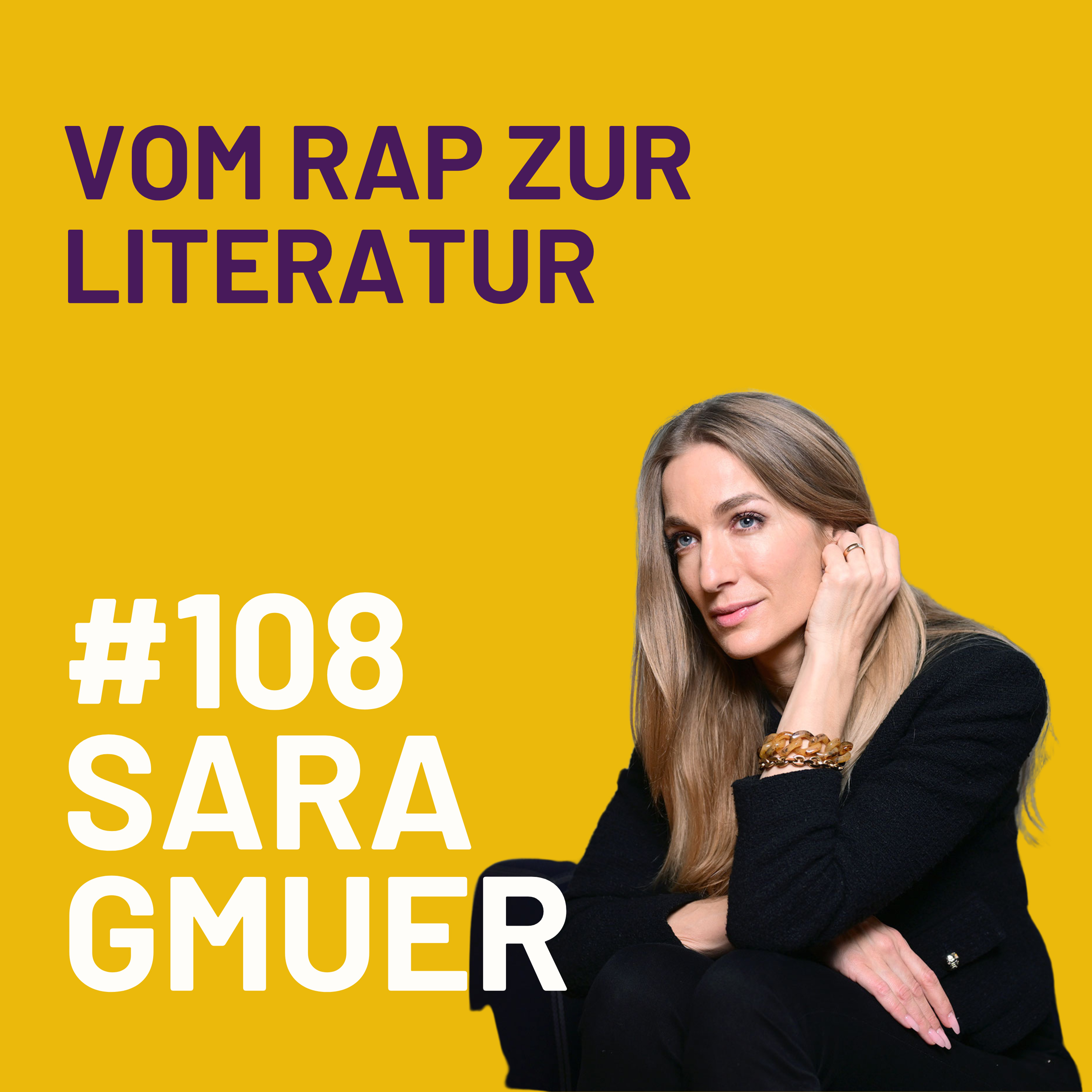 cover of episode Vom Rap zur Literatur mit Sara Gmuer