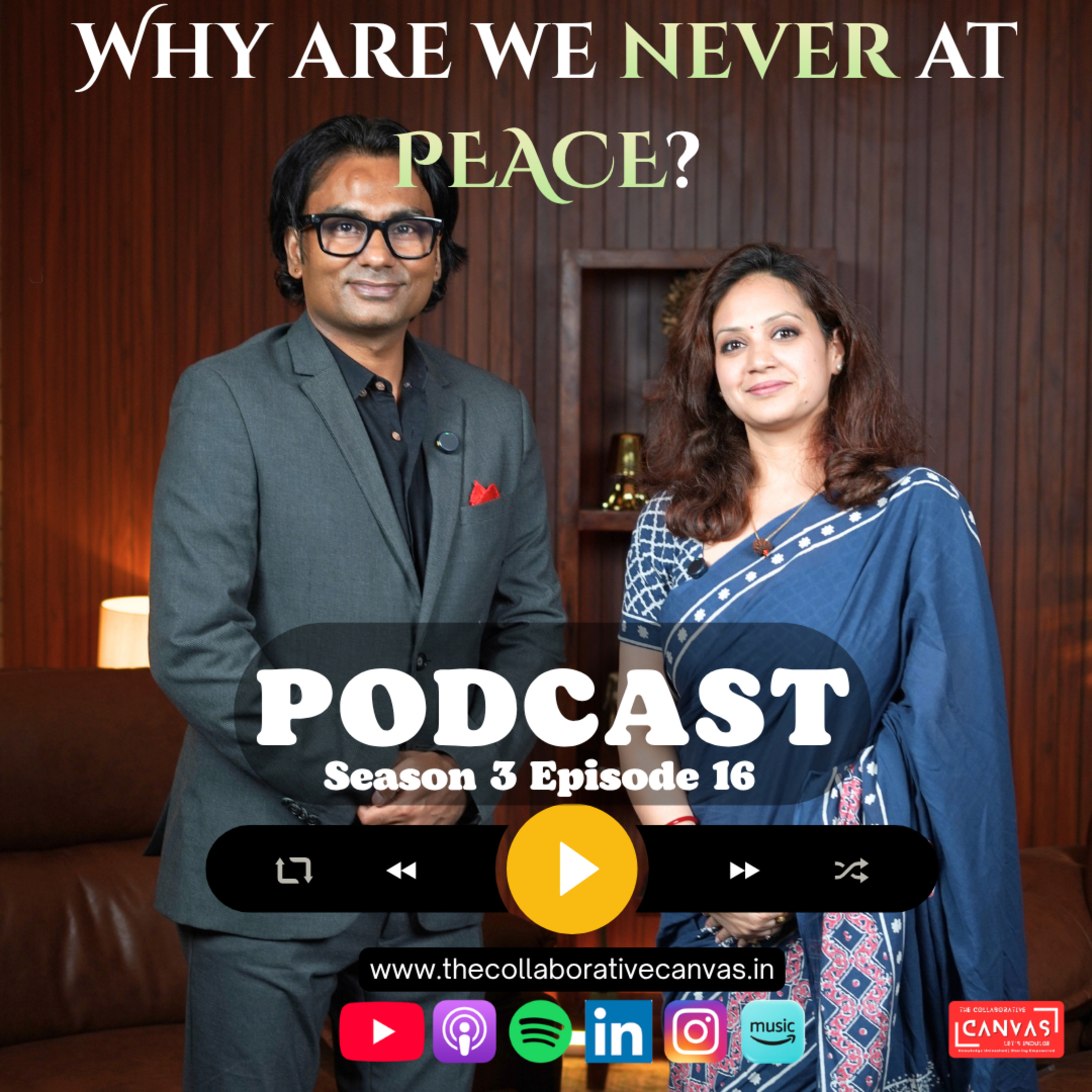 S3 E16 - Why Are We Never at Peace? | Mindfulness, Stress &amp; Finding Balance | Nattasha Kapoor