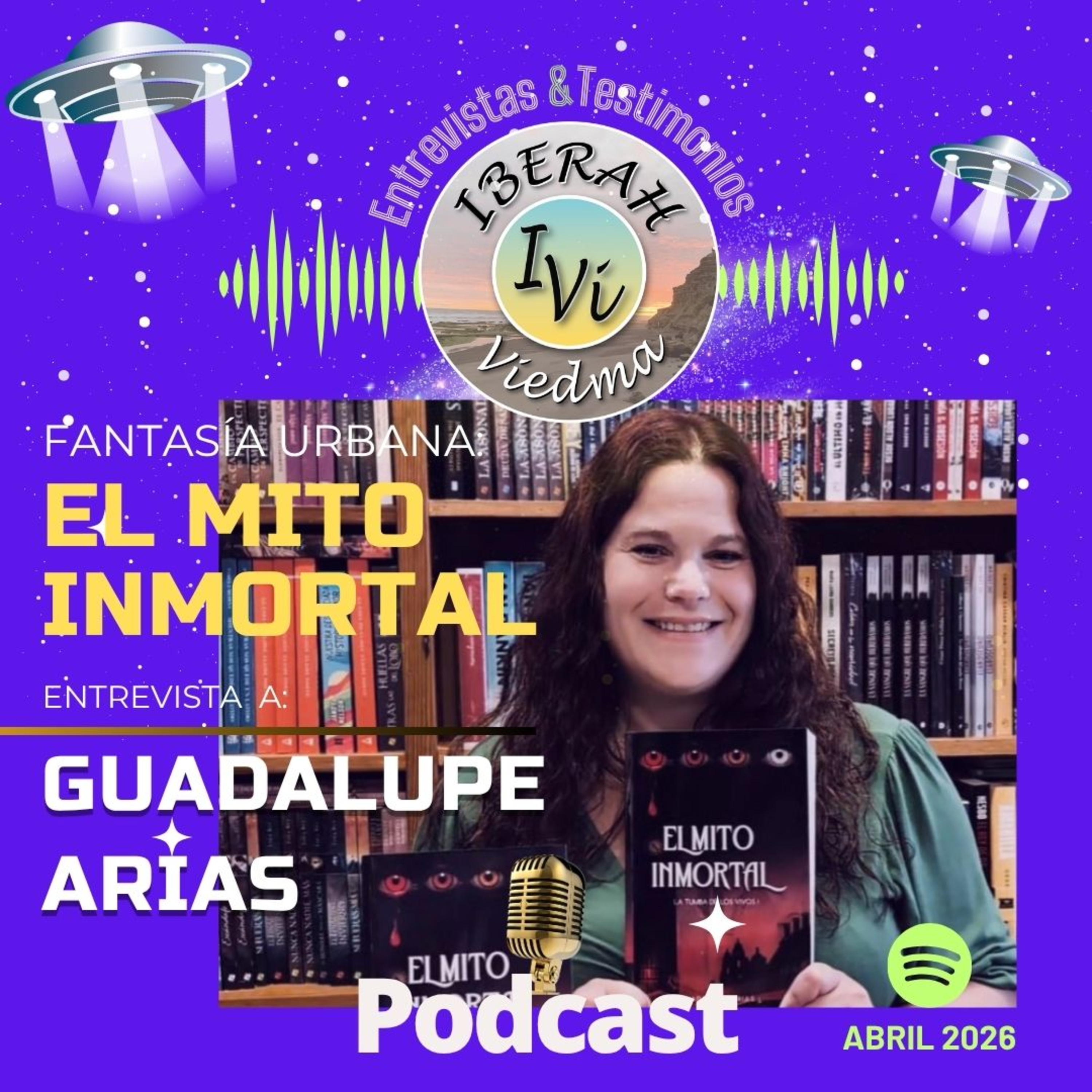 Fantasía Urbana: EL MITO INMORTAL, de Guadalupe Arias. #literatura #fantasiaurbana #libros episode artwork