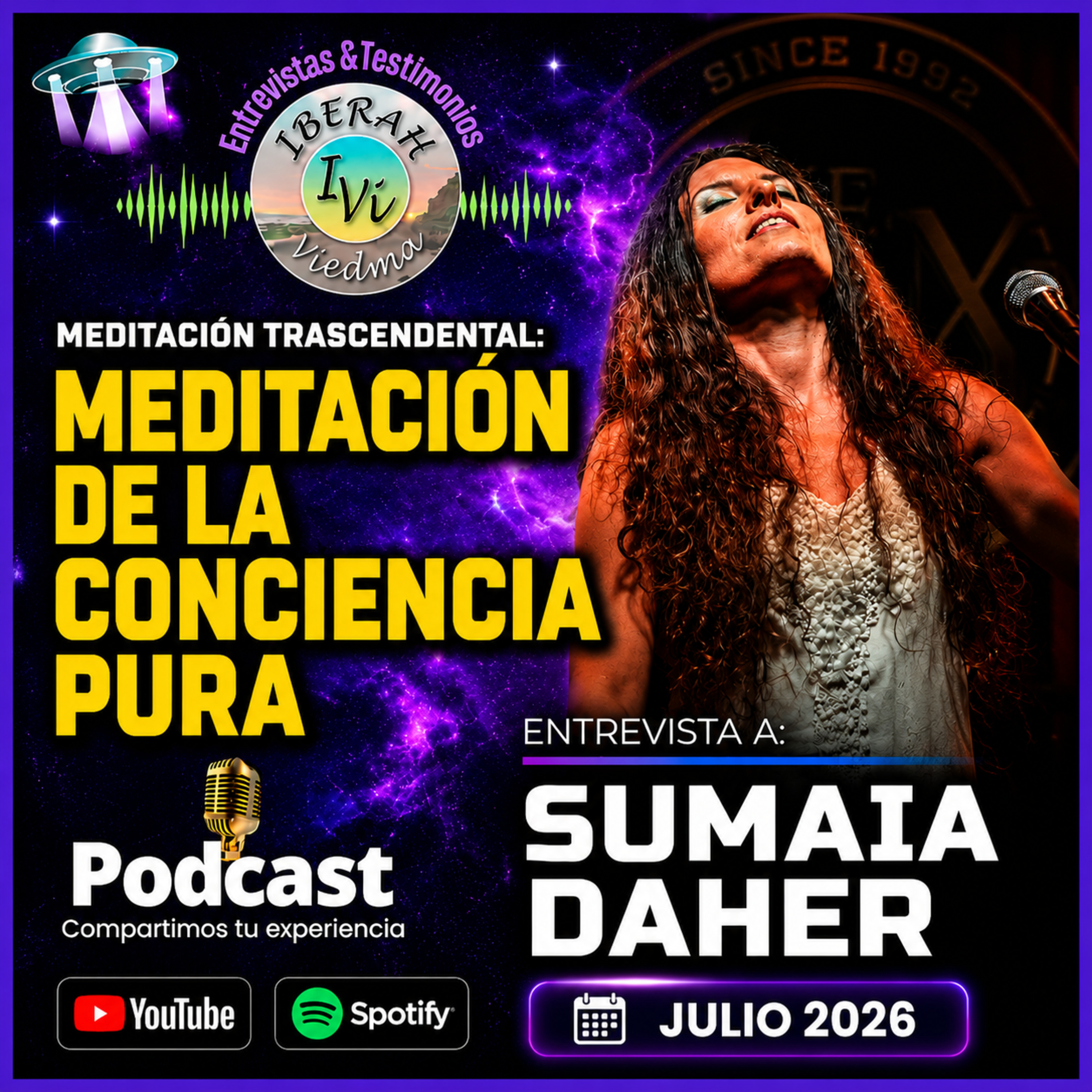 De la Meditación Trascendental: MEDITACIÓN DE LA CONCIENCIA PURA, Sumaia Daher #meditación #estaciondeluz episode artwork