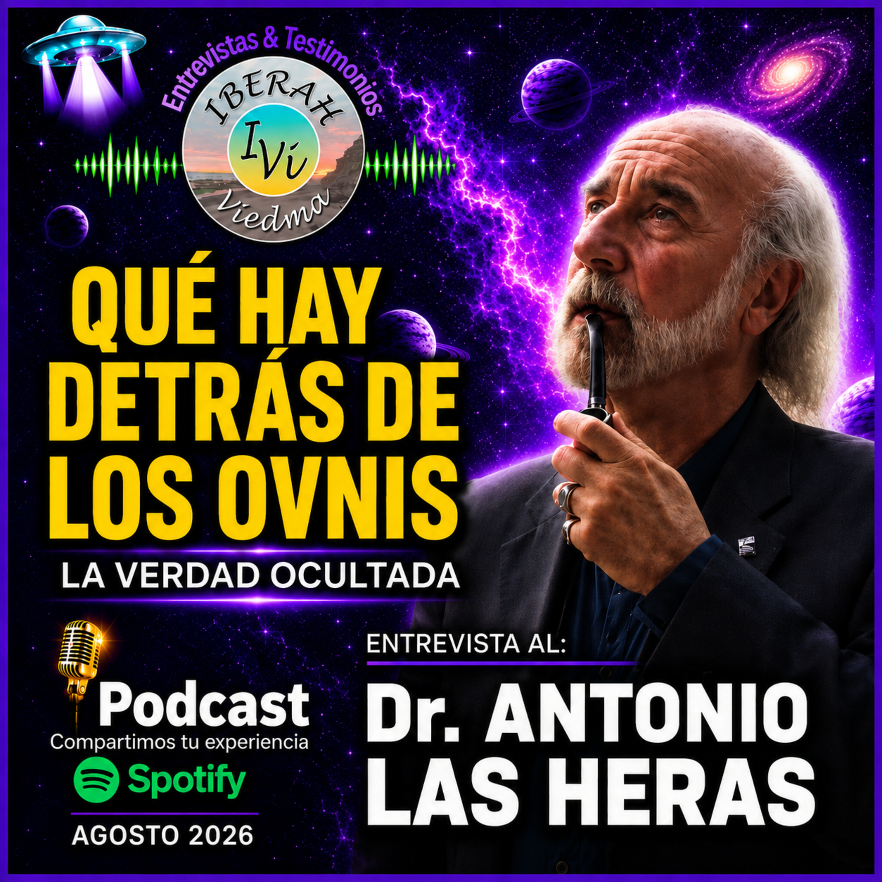 LA VERDAD OCULTADA: QUÉ HAY DETRÁS DE LOS OVNIS, Dr. Antonio Las Heras #enigmas #ufología #cultura episode artwork
