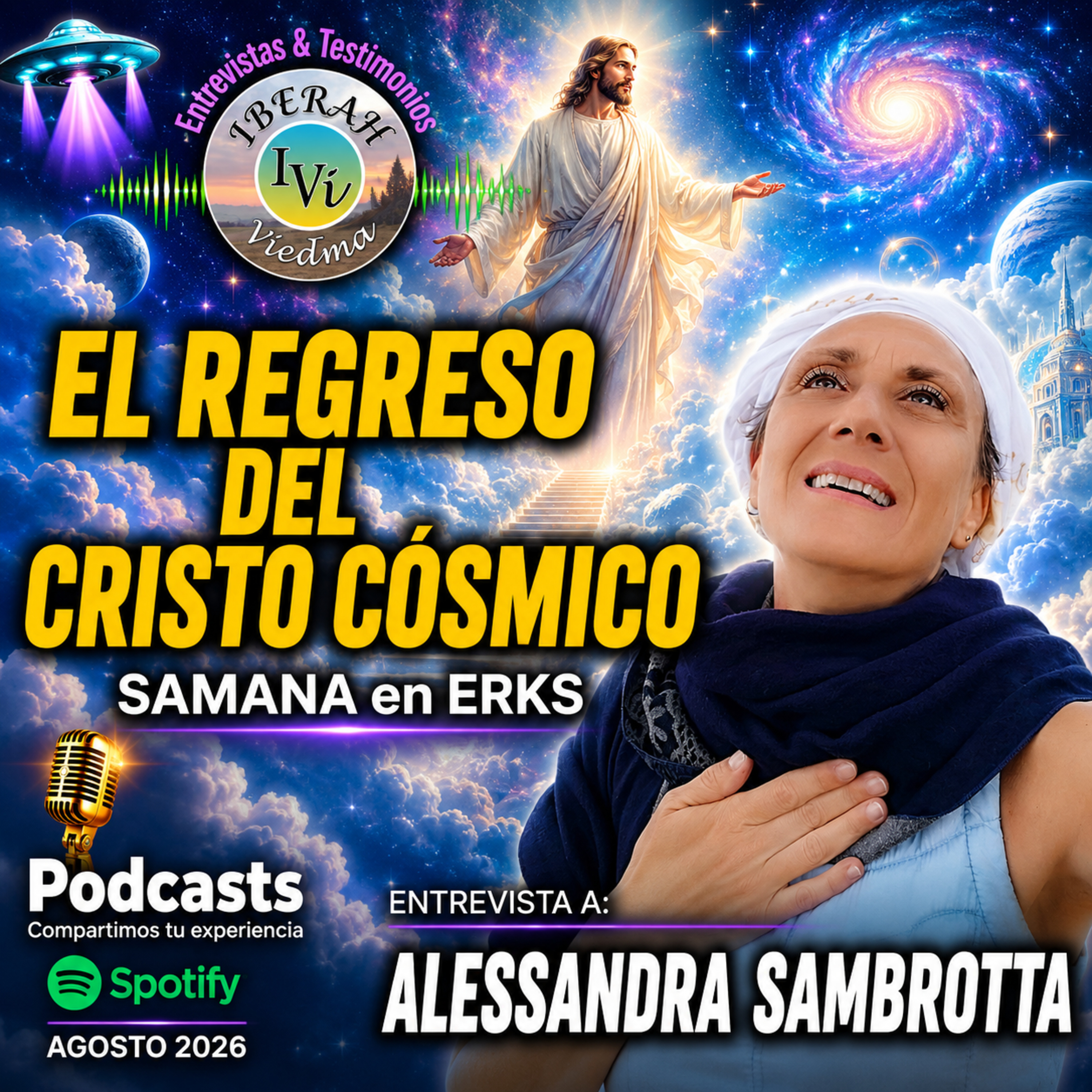 SAMANA en ERKS: EL REGRESO DEL CRISTO CÓSMICO, Alessandra Sambrotta #erks #seresdeluz #nuevomundo episode artwork