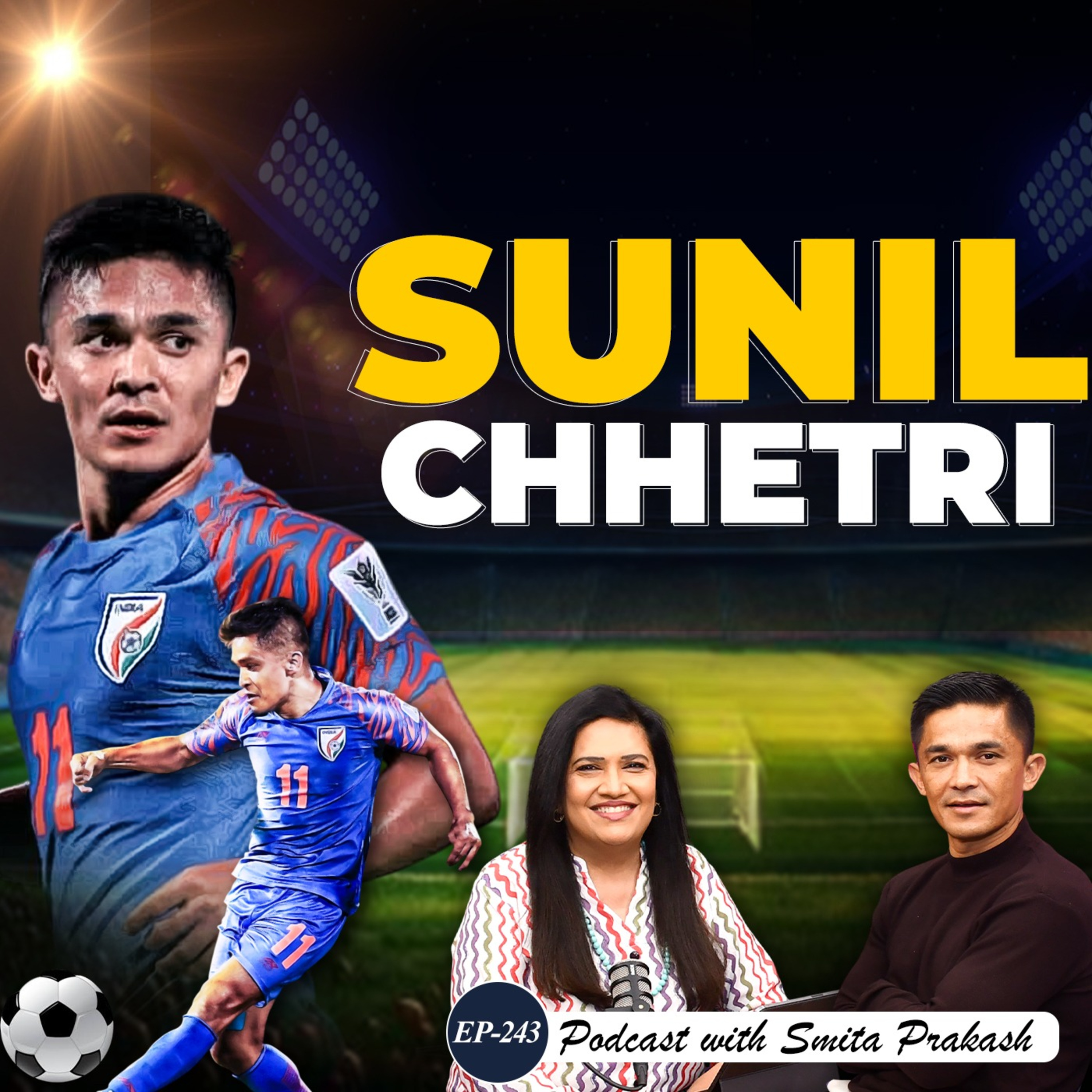 EP-243 | Sunil Chhetri on Fitness, Food, Football, Friendship with Kohli, Retirement & Family