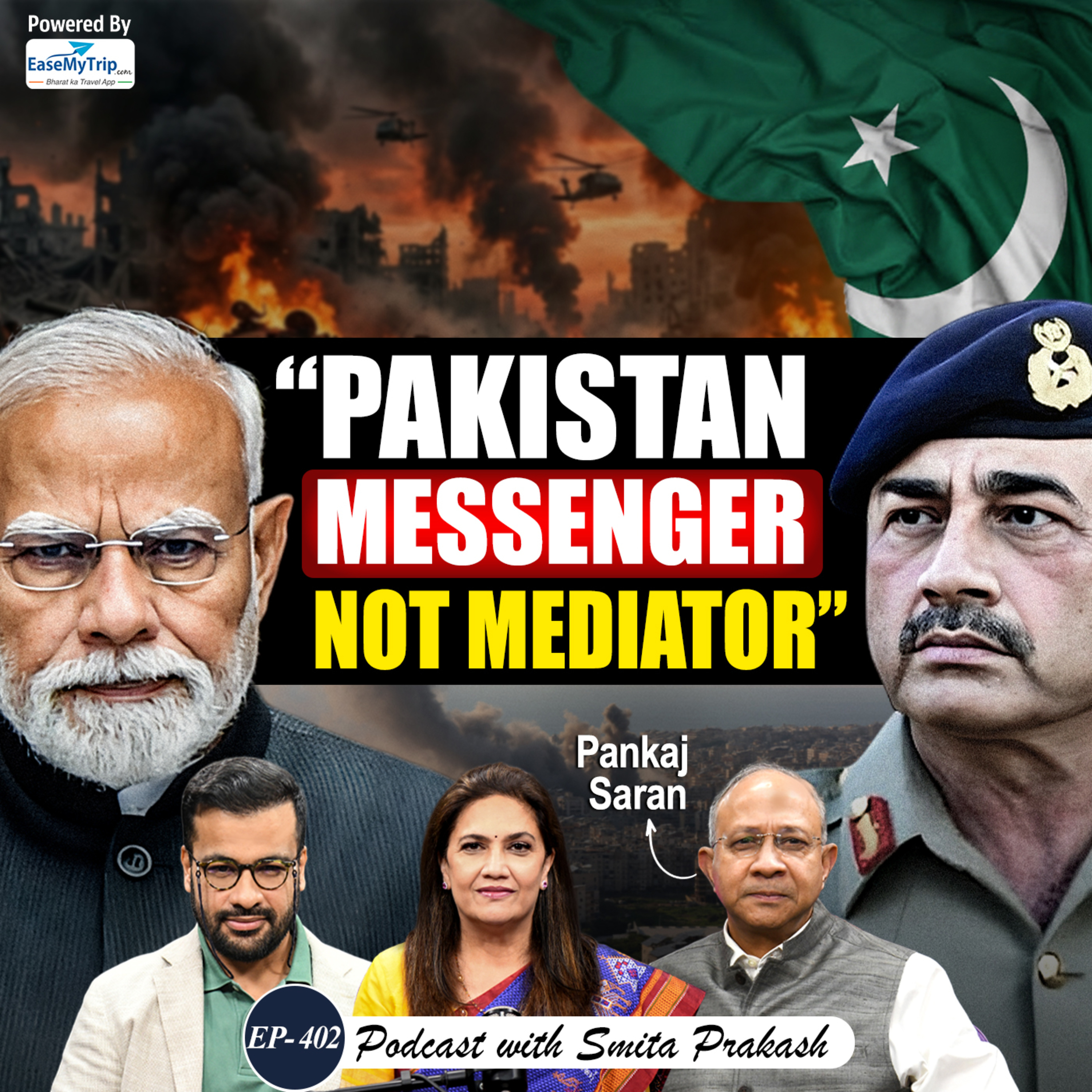 EP-402 | India Silent on Iran War: Strategy or Compromise? | Ex-Deputy NSA Pankaj Saran EP-402 | India Silent on Iran War: Strategy or Compromise? | Ex-Deputy NSA Pankaj Saran