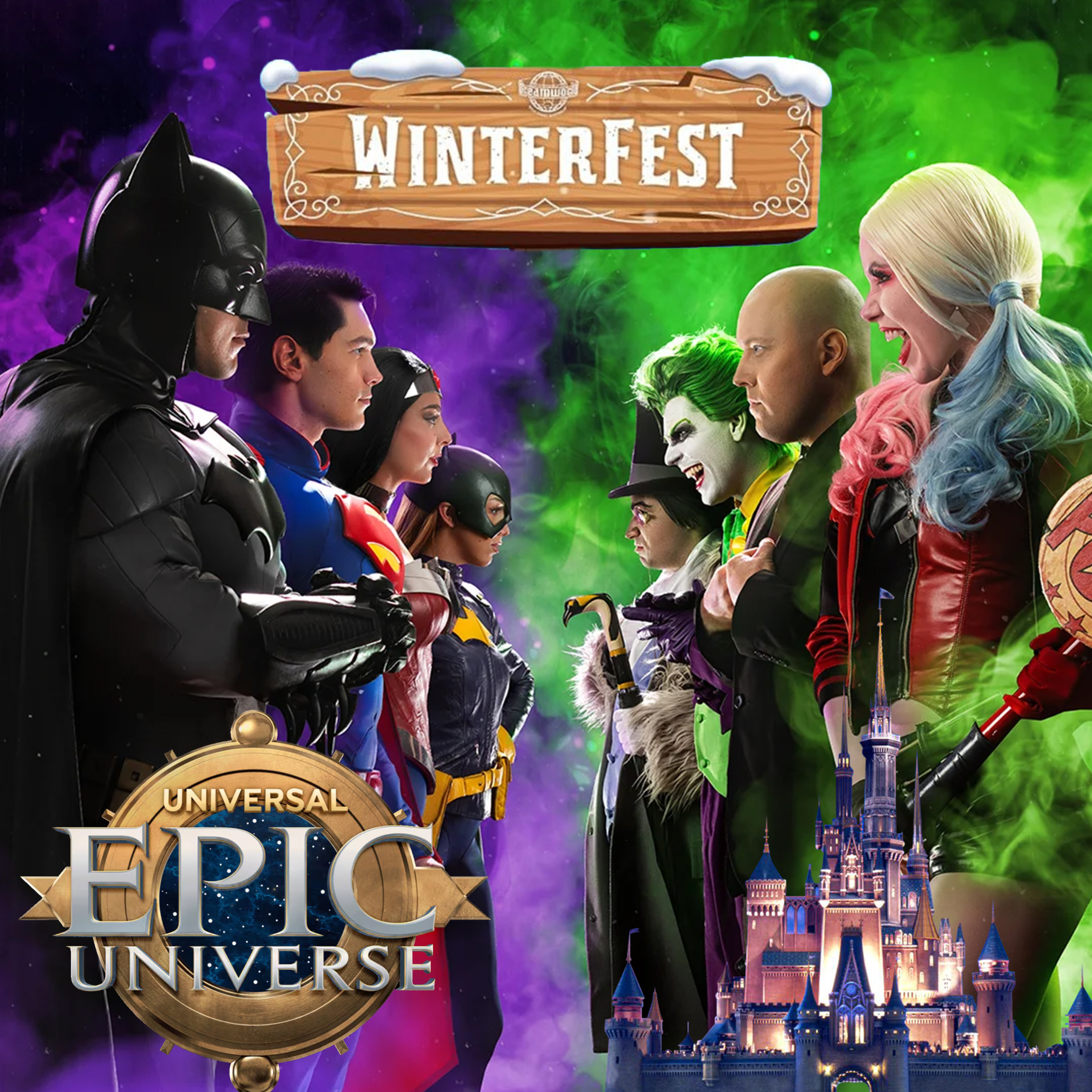 Heroes & Villains, Winterfest + Riley's Return to ORLANDO! episode artwork