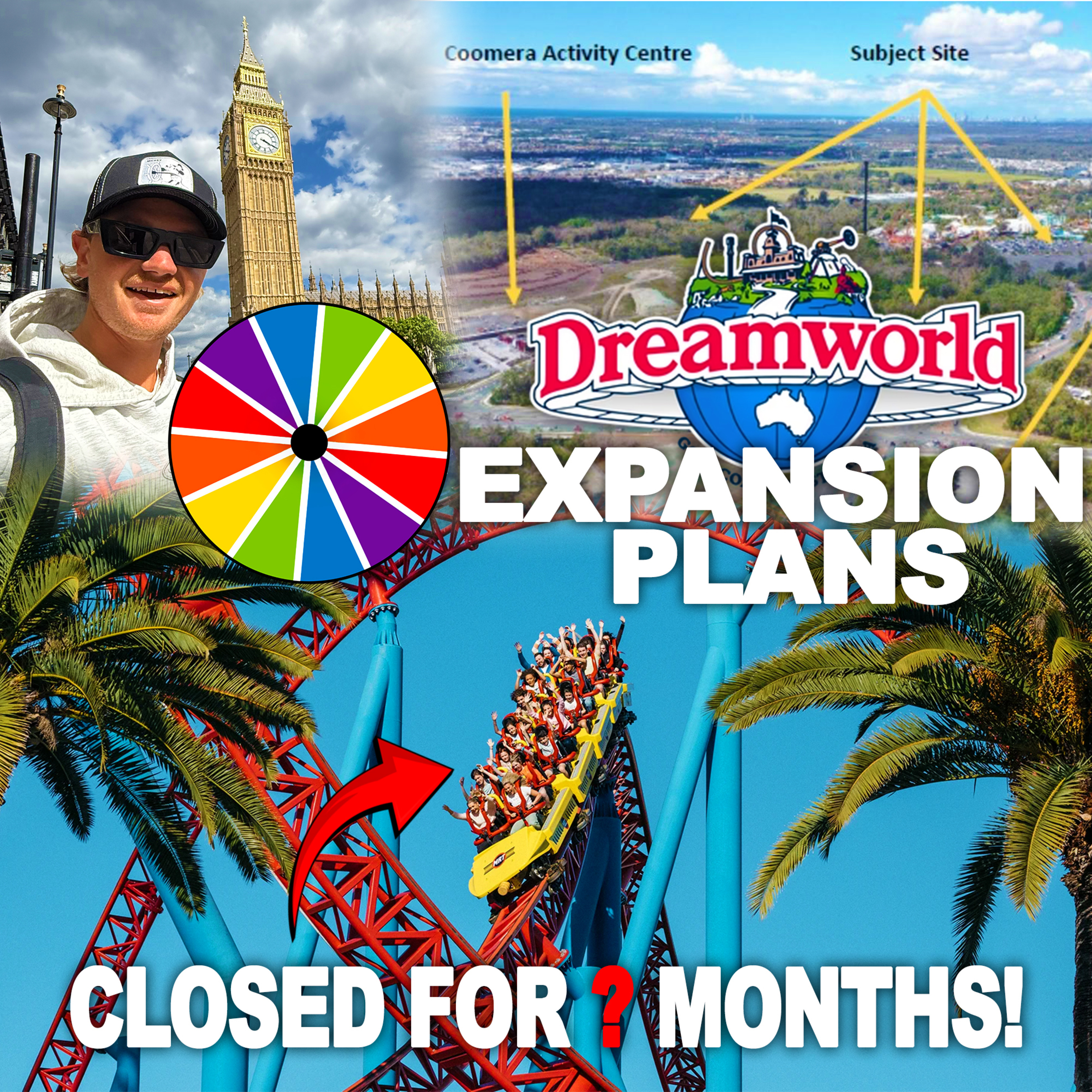Visiting UK Theme Parks, Dreamworld's Expansion Plans + Superman CLOSED Indefinitely? episode artwork