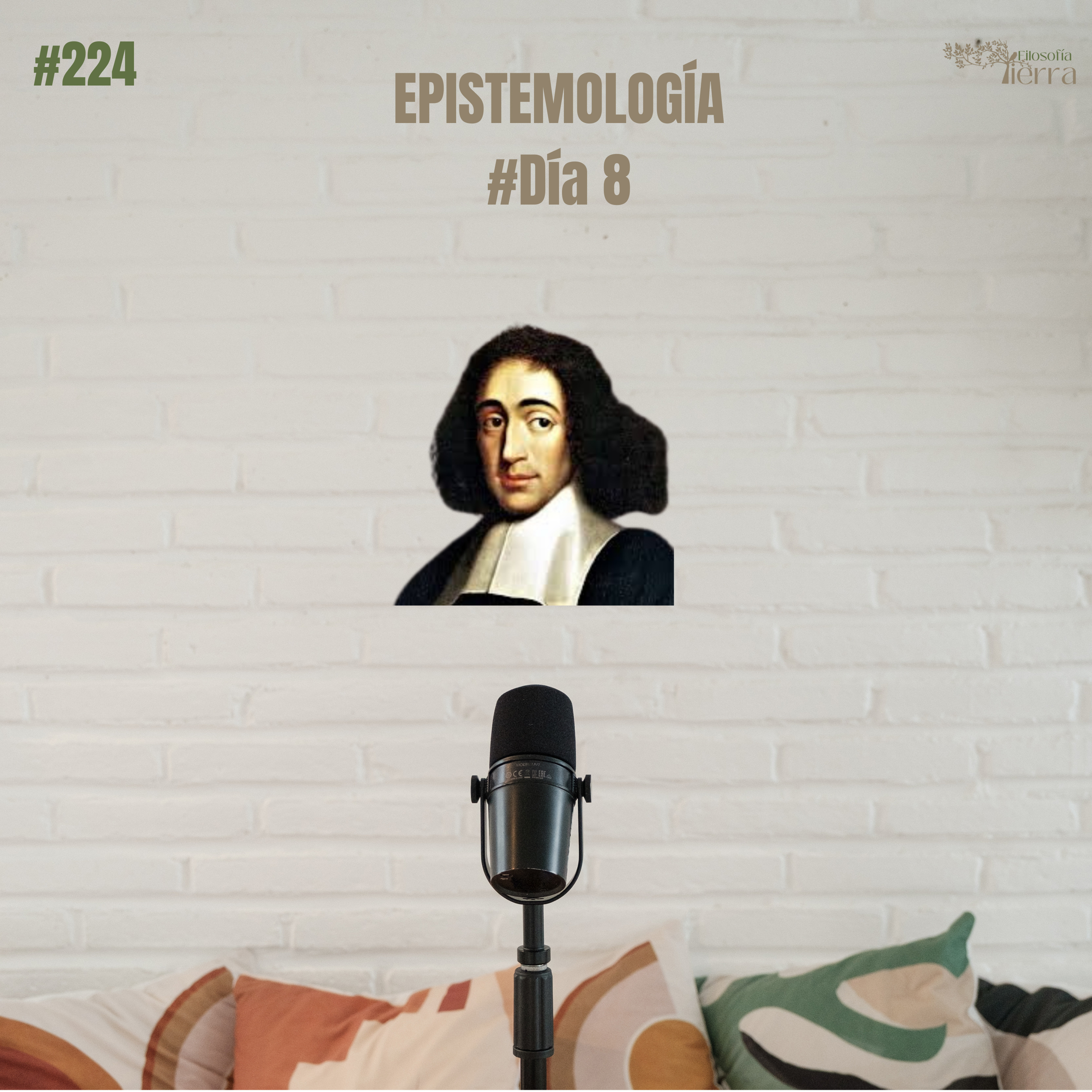 #224 EPISTEMOLOGÍA #Día 8 | PRINCIPALES FILÓSOFOS RACIONALISTAS (Baruch Spinoza) episode artwork