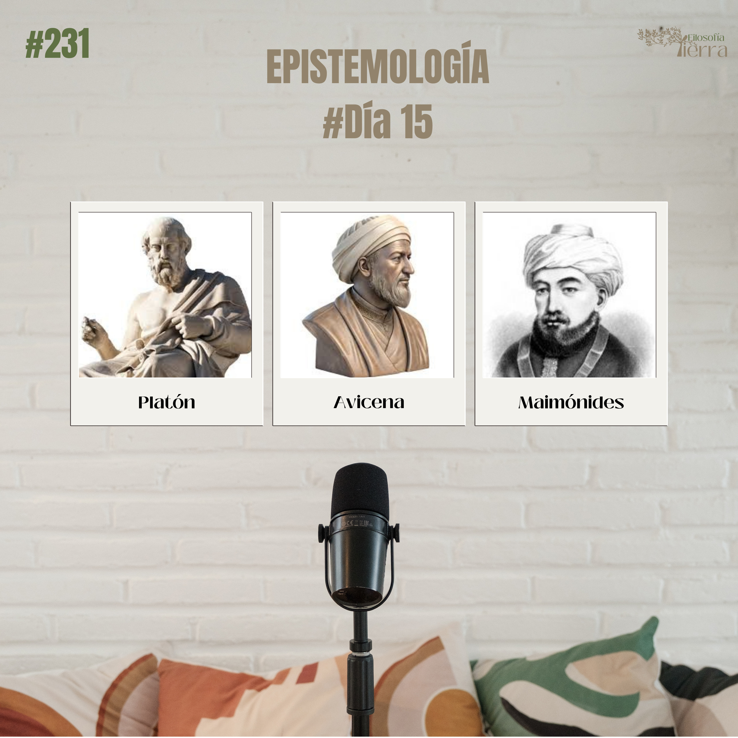 #231 EPISTEMOLOGÍA #Día15 | PRINCIPALES RACIONALISTAS NO OCCIDENTALES (Platón, Avicena y Maimonides) episode artwork