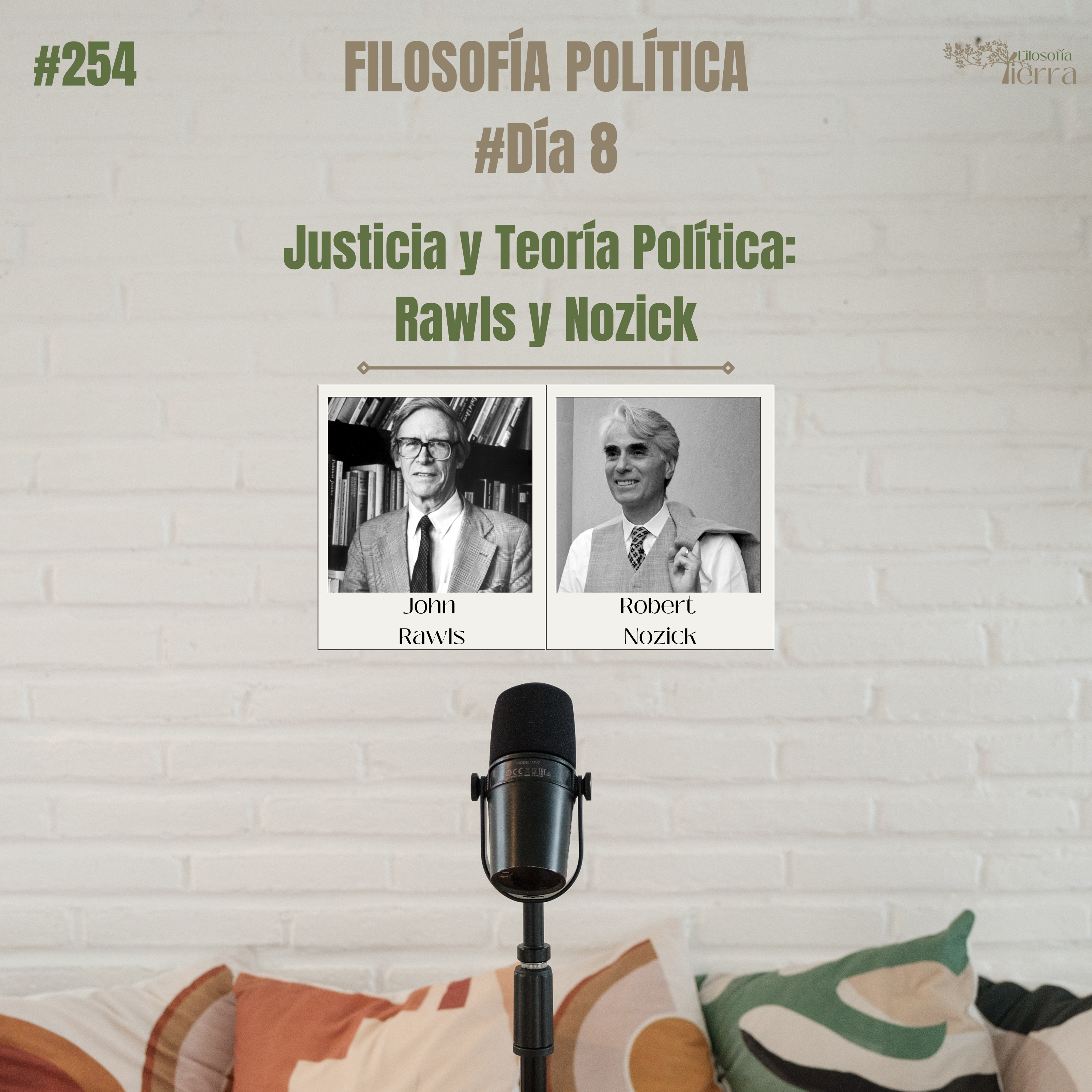 #254 FILOSOFÍA POLÍTICA #Día8 | Justicia y Teoría Política: Rawls y Nozick episode artwork