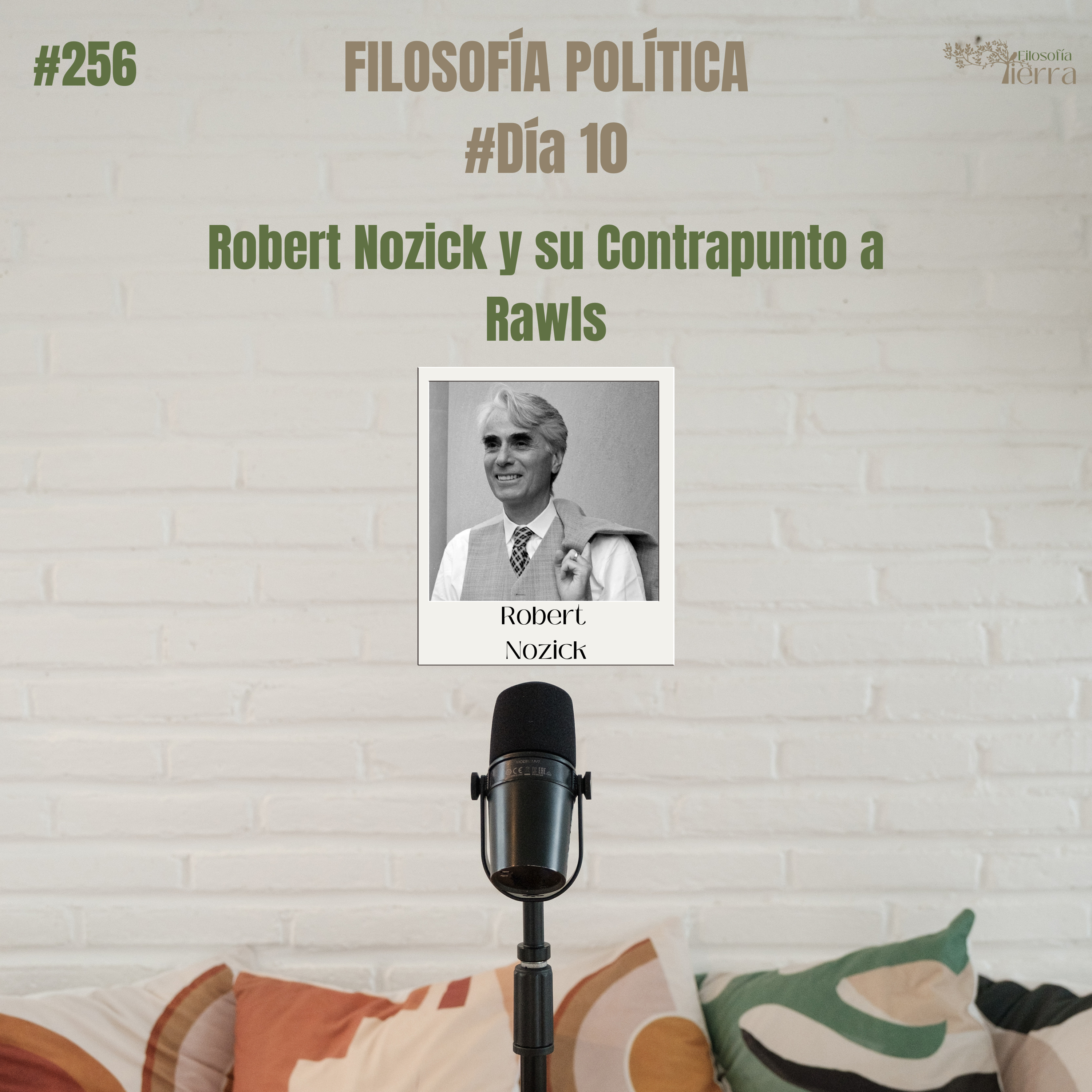 #256 FILOSOFÍA POLÍTICA #Día10 | Bibliografia de John Rawls y su Teoría de la Justicia episode artwork