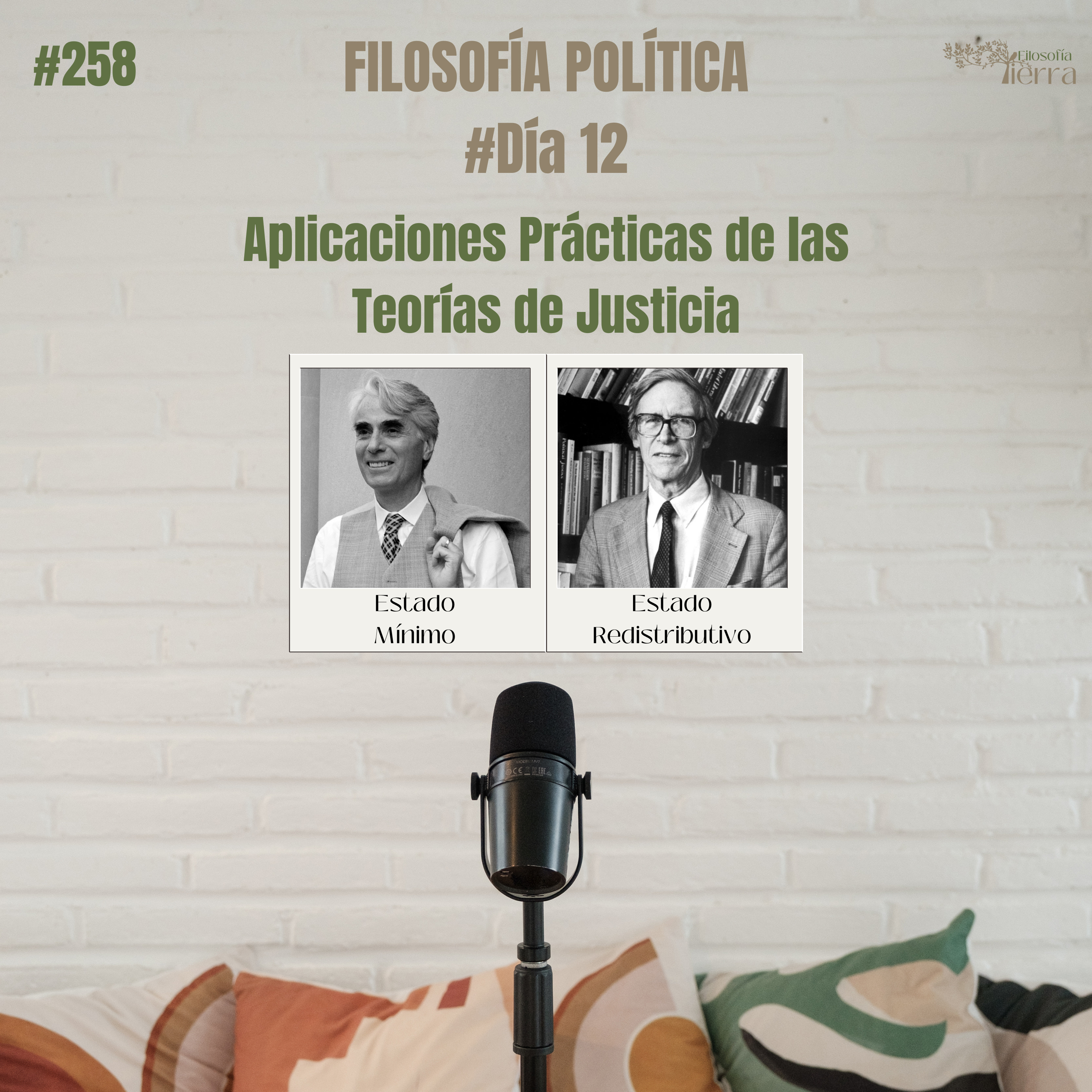 #258 FILOSOFÍA POLÍTICA #Día12 | Estado Mínimo vs. Estado Redistributivo episode artwork