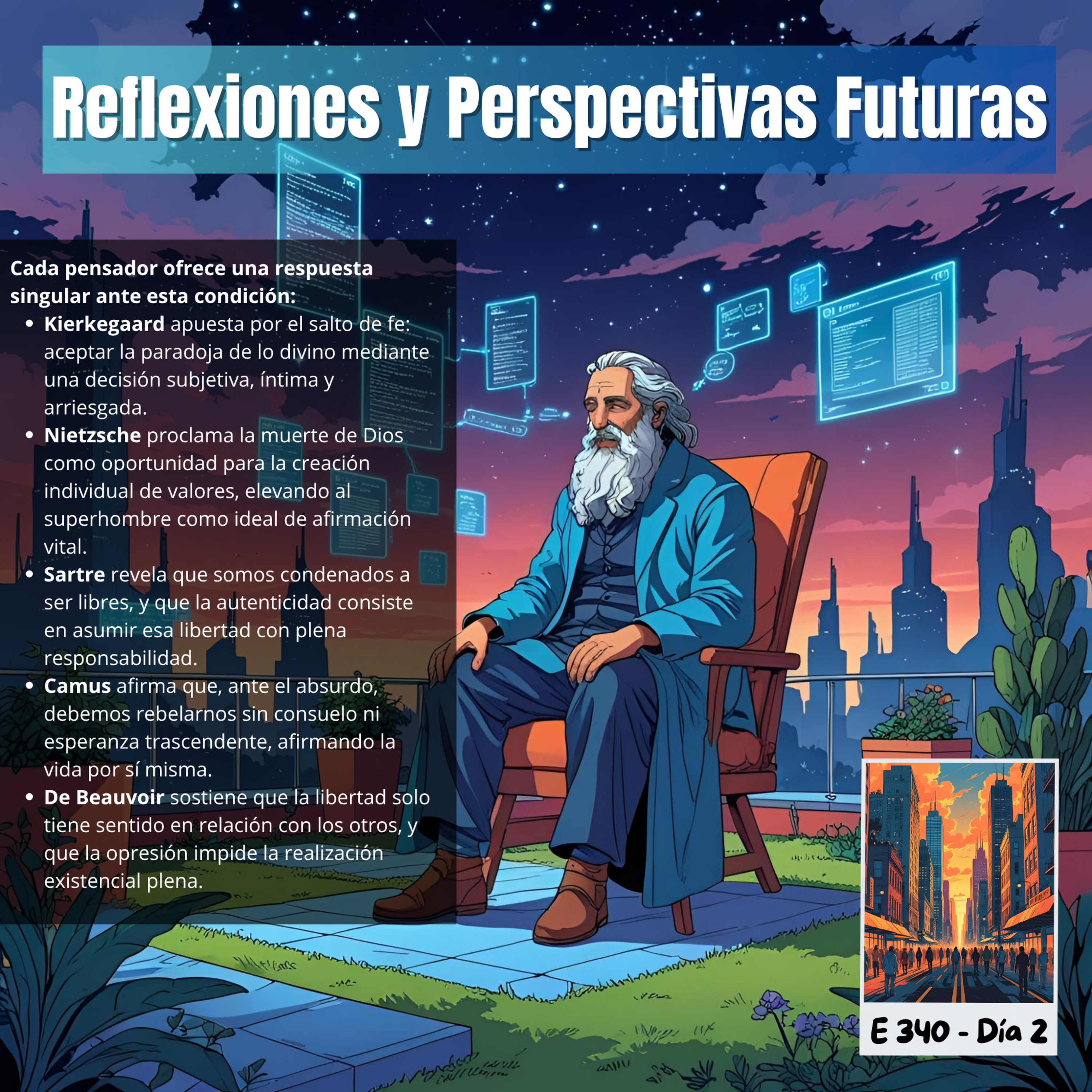 #340 REFLEXIONES Y PERPECTIVAS FUTURAS #Día2 | Existencialismo y Sentido de la Vida episode artwork