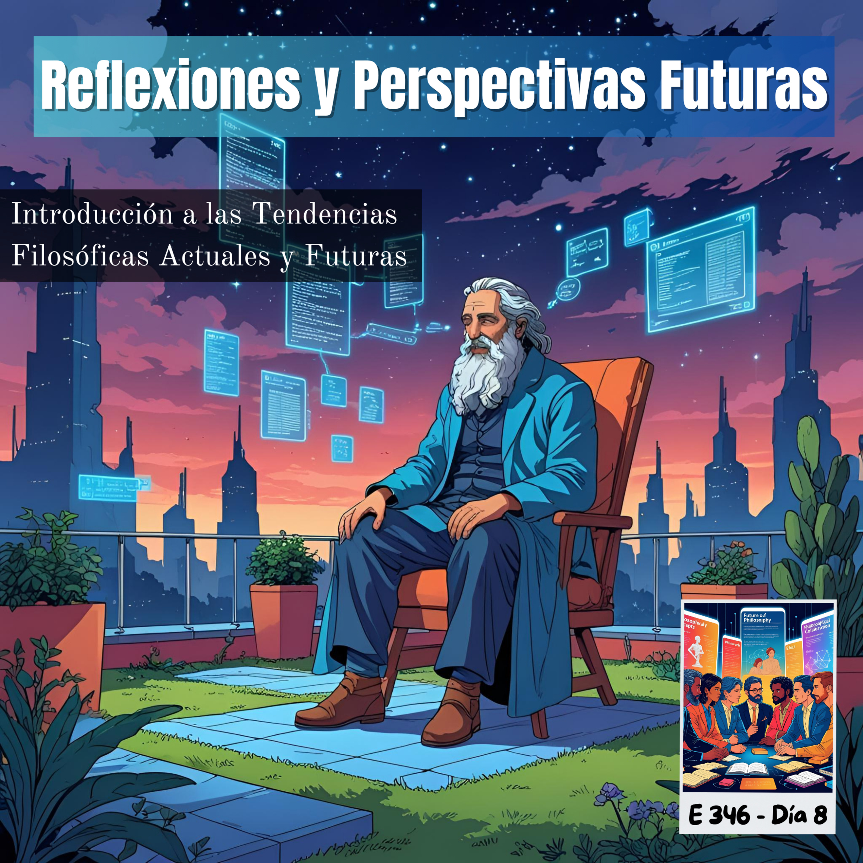  #346 REFLEXIONES Y PERPECTIVAS FUTURAS #Día8 | Introducción a las Tendencias Filosóficas Actuales y Futuras episode artwork