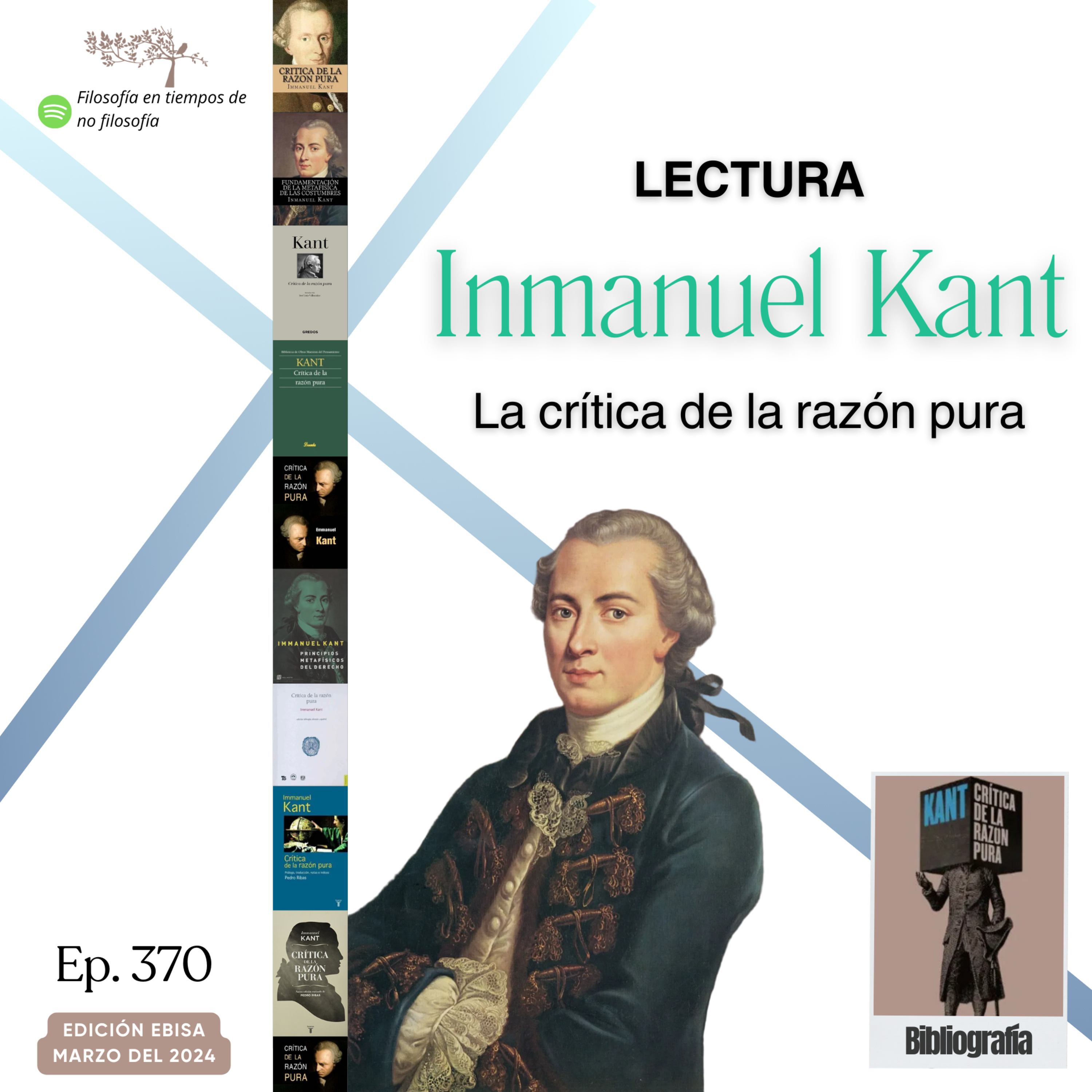 #370 LA CRÍTICA DE LA RAZÓN PURA #Día1 | Bibliografía de I. Kant episode artwork