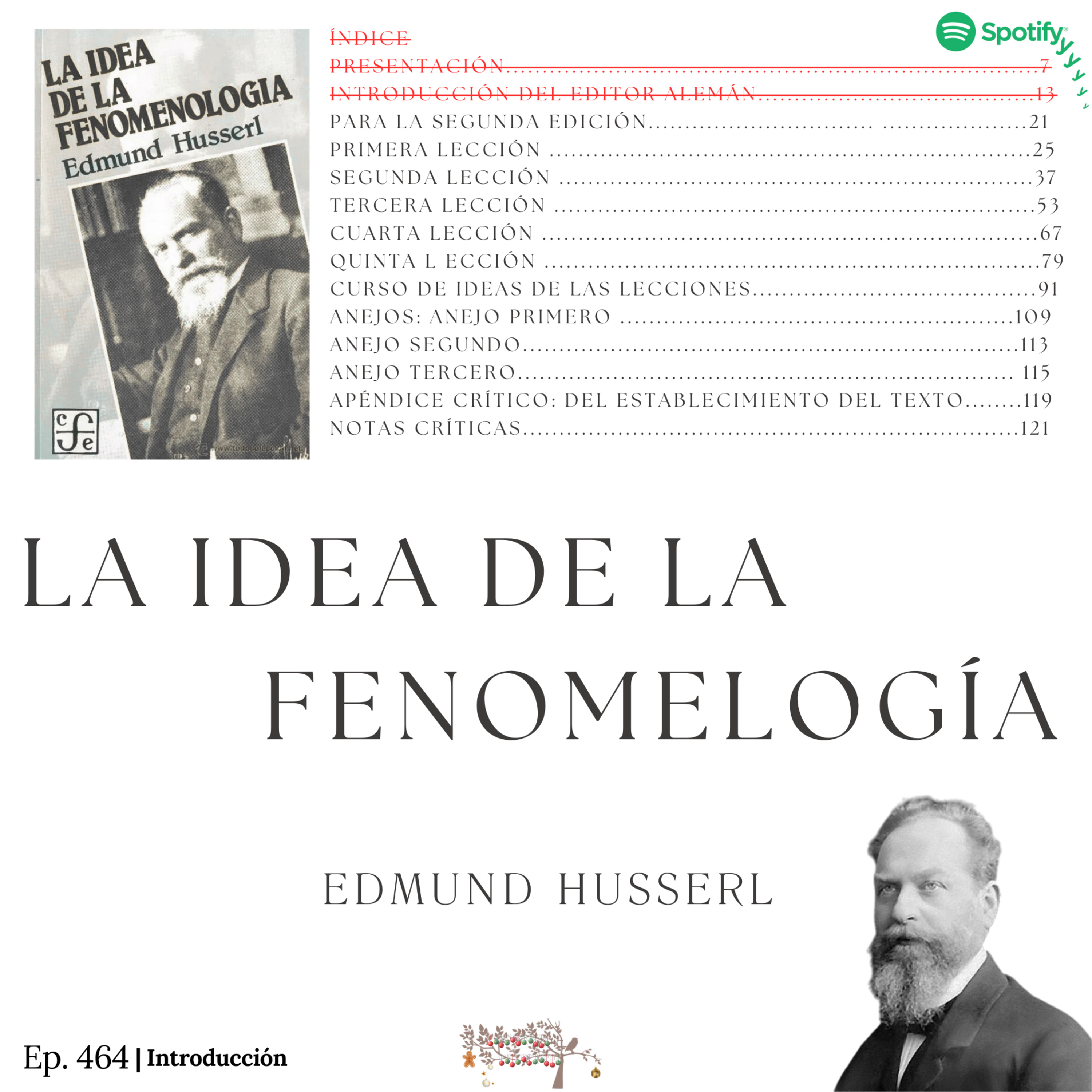 #464 La Idea de la Fenomenología #Día2 | Introducción episode artwork