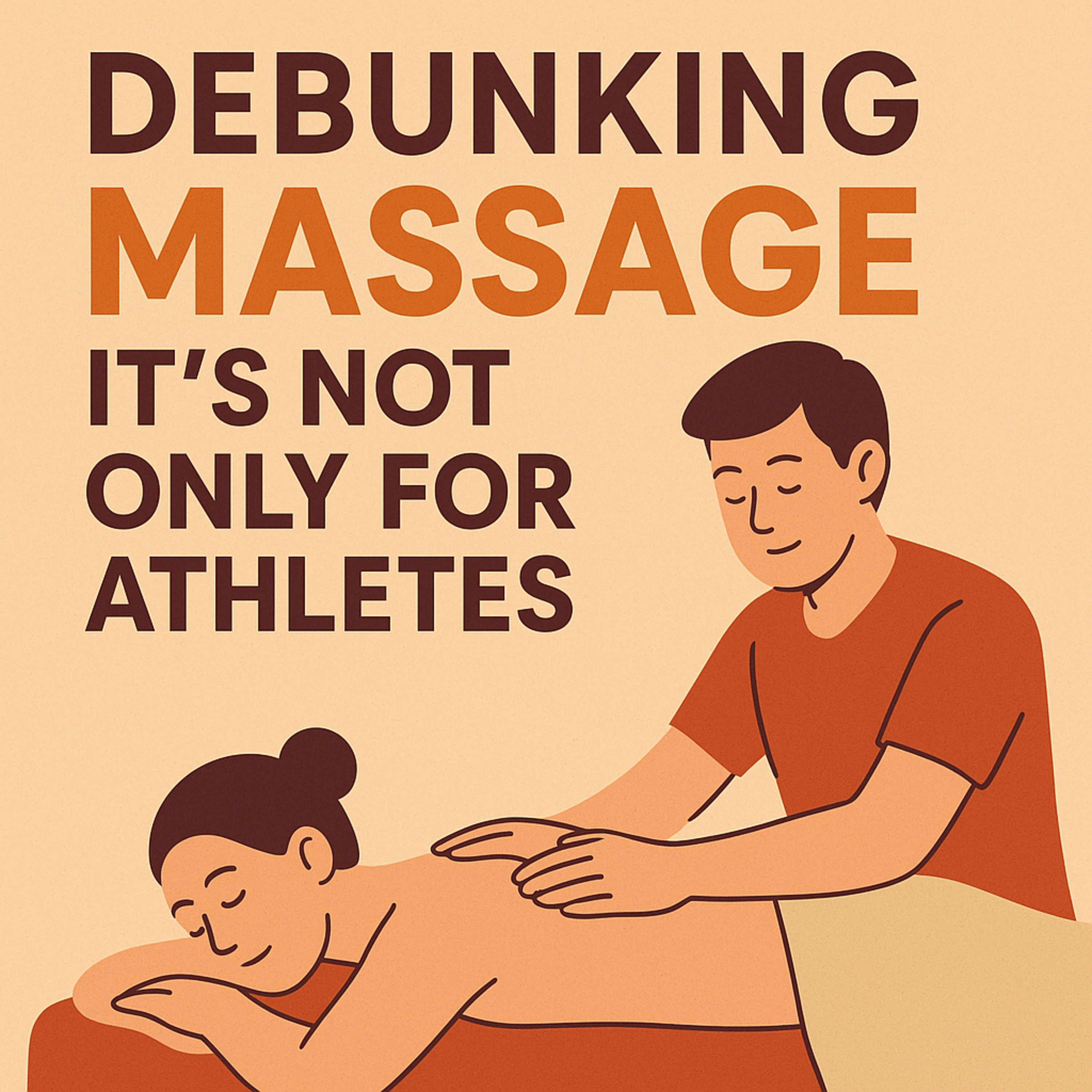Sports massage is not just for athletes episode artwork