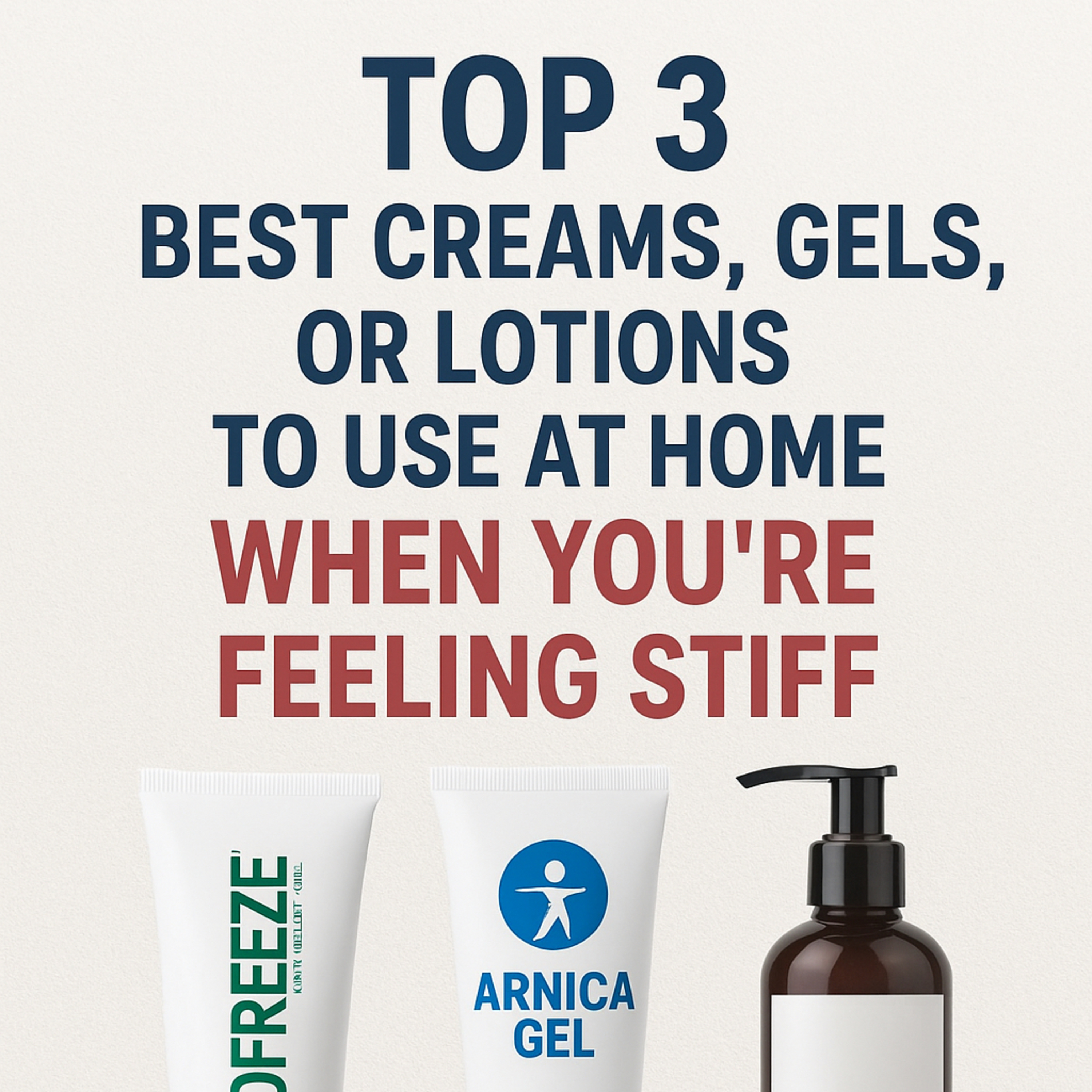 The Top 3 best creams to use at home for sports recovery  episode artwork