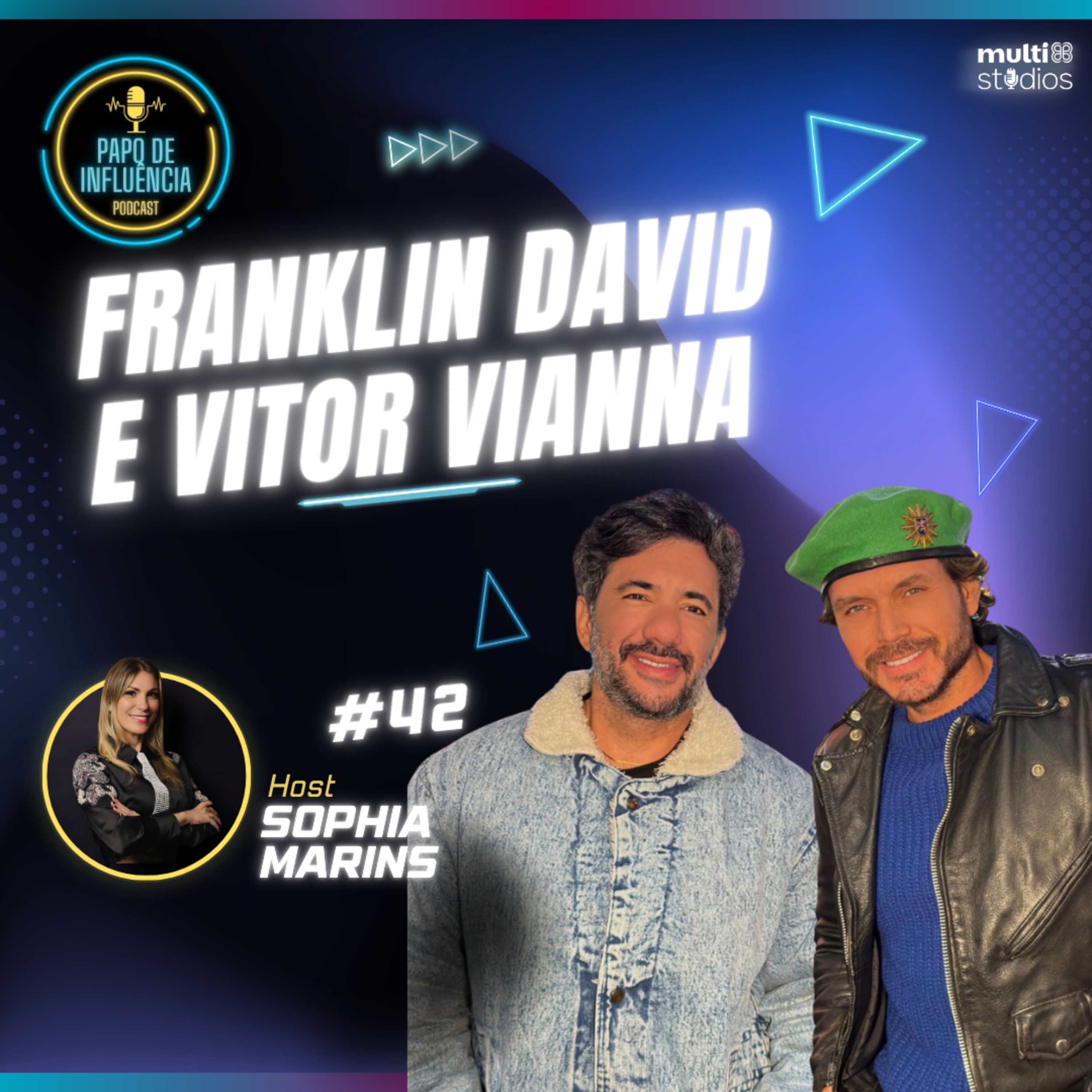A VERDADE SOBRE GANHAR DINHEIRO VIAJANDO | FRANKLIN DAVID E VITOR VIANNA NO PAPO DE INFLUÊNCIA #42 episode artwork