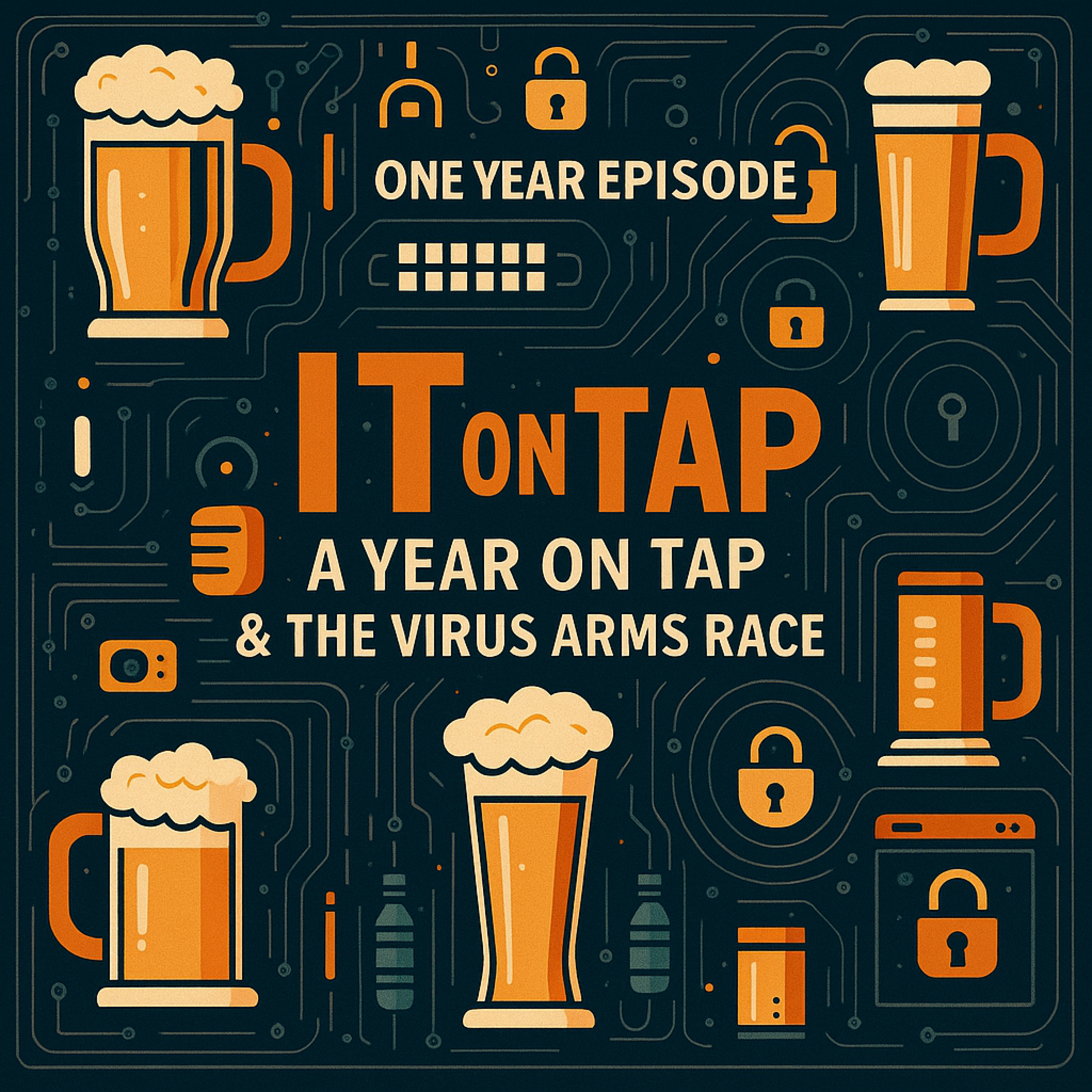 E12 - A Year On Tap & the Virus Arms Race episode artwork