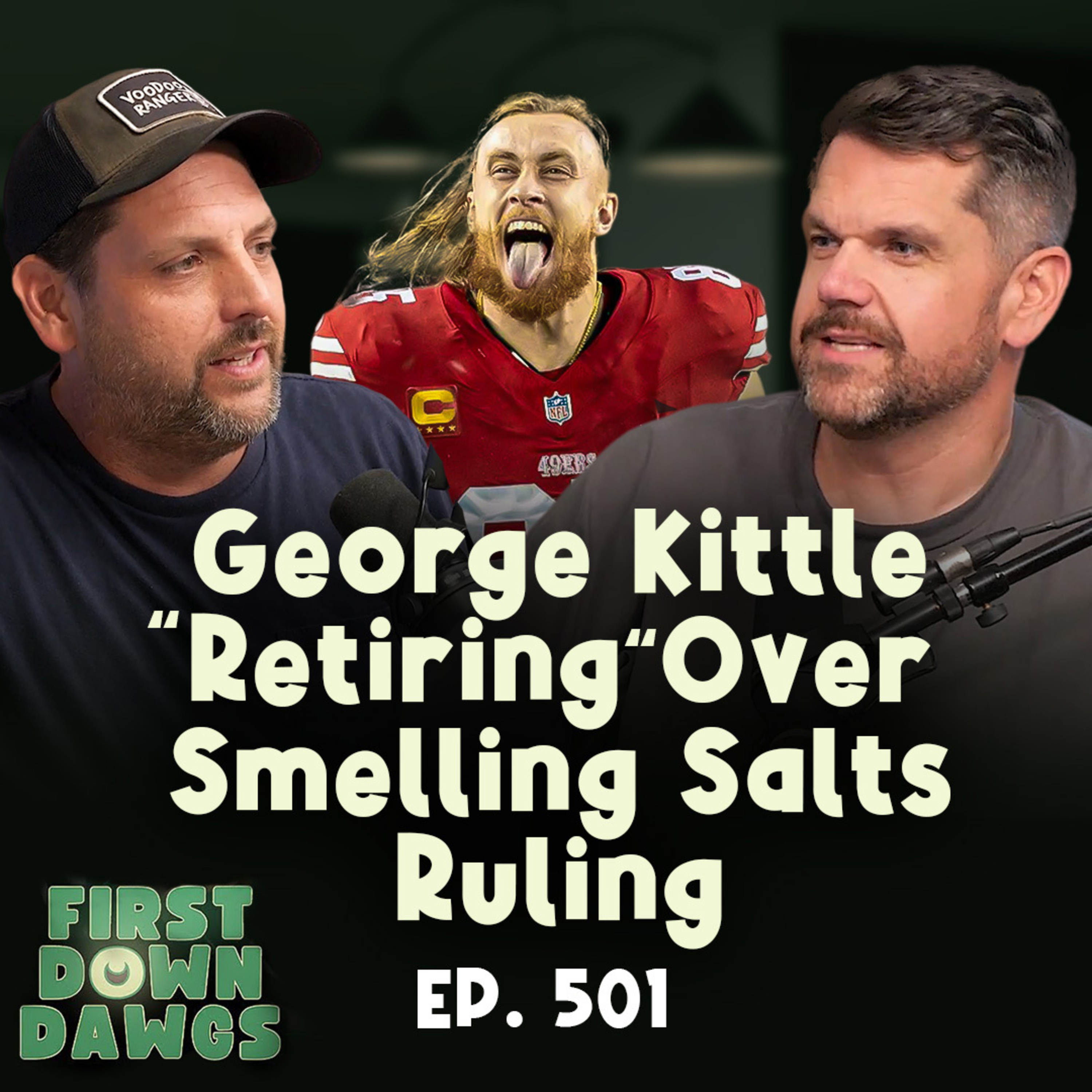 George Kittle Retiring Over Smelling Salts Ruling - NFL Preseason Week 1