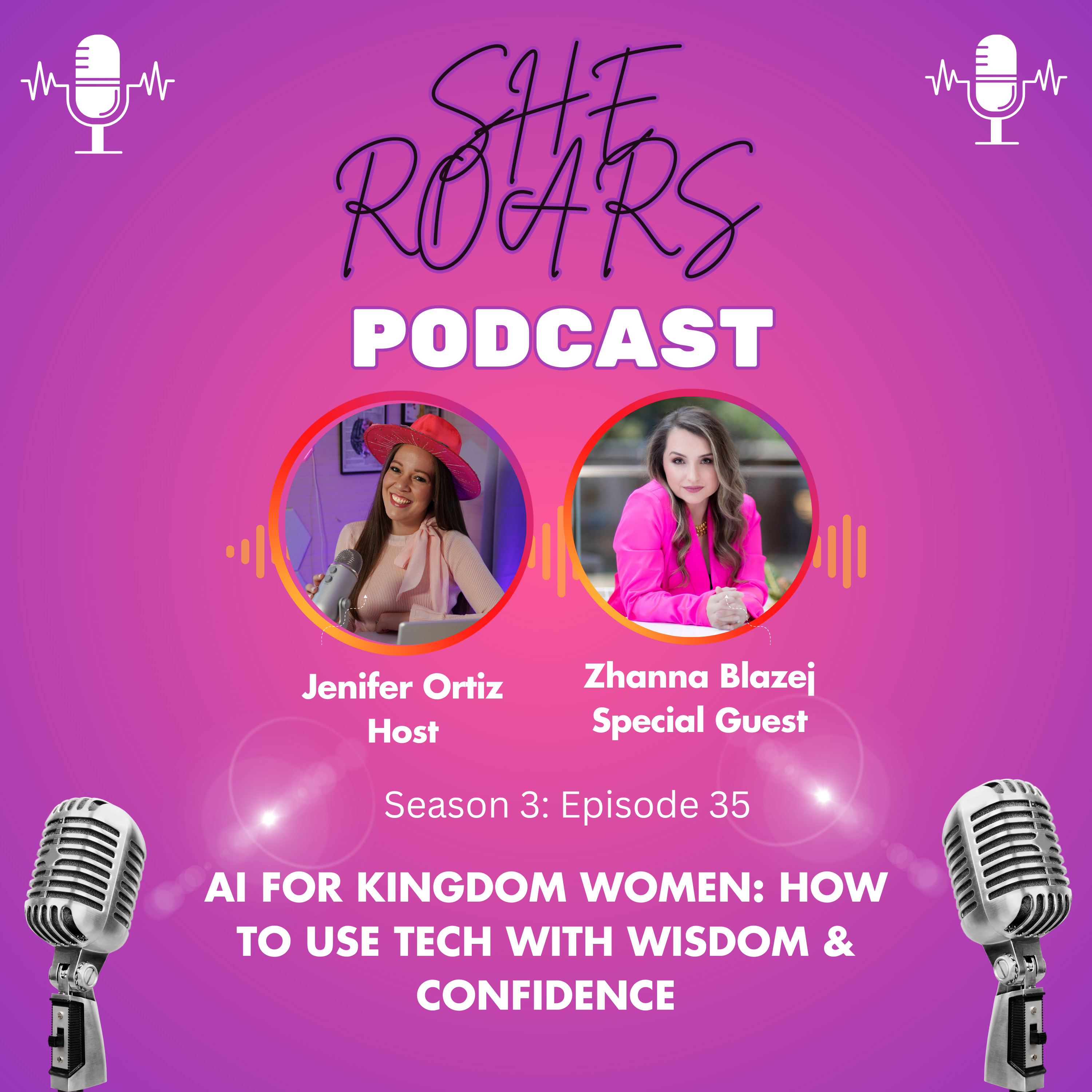 #35| AI for Kingdom Women: How to Use Tech With Wisdom & Confidence with Zhanna Blazej