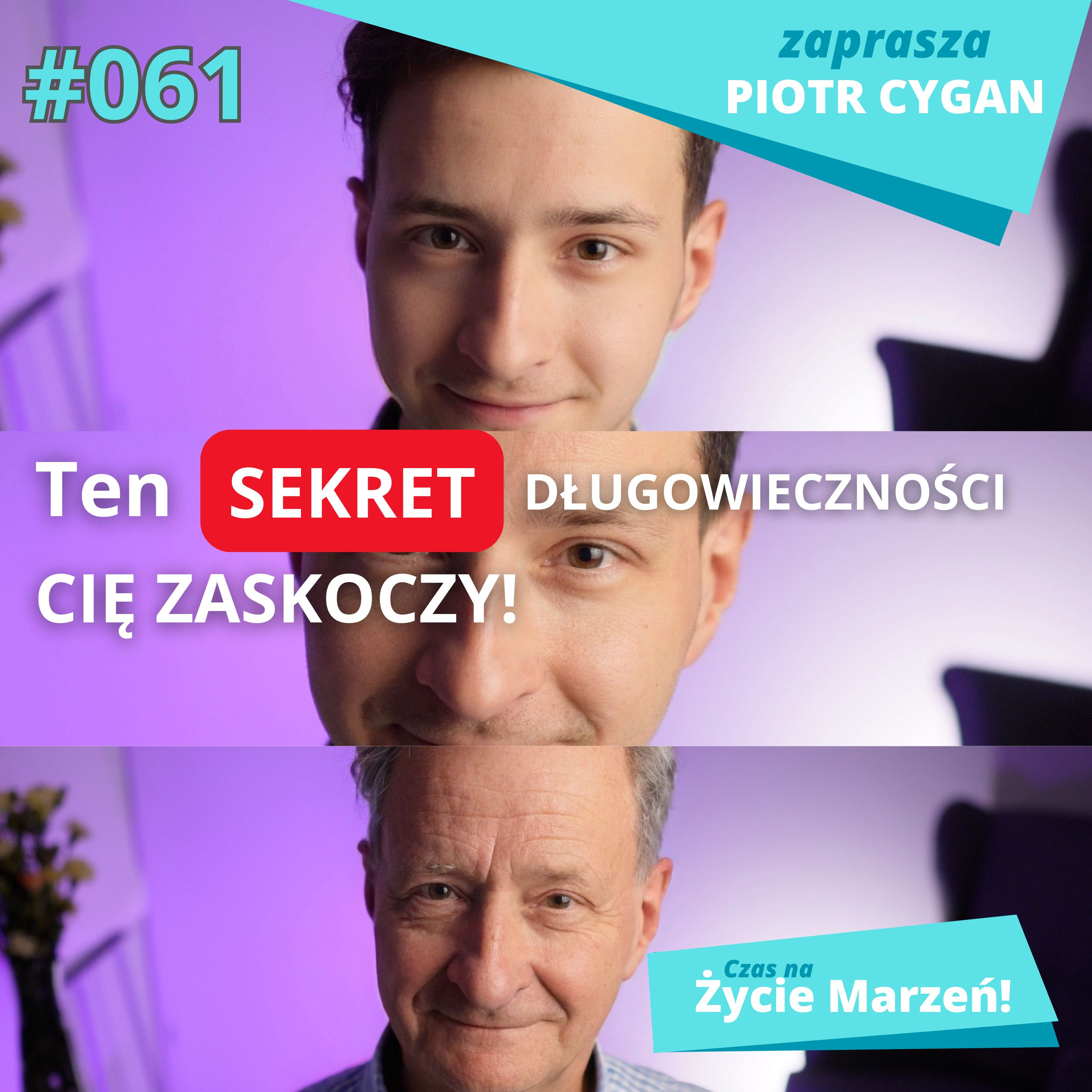 To nie geny! Oto prawdziwa tajemnica długowieczności - starzenie to MIT!? - #CNZM-61 episode artwork
