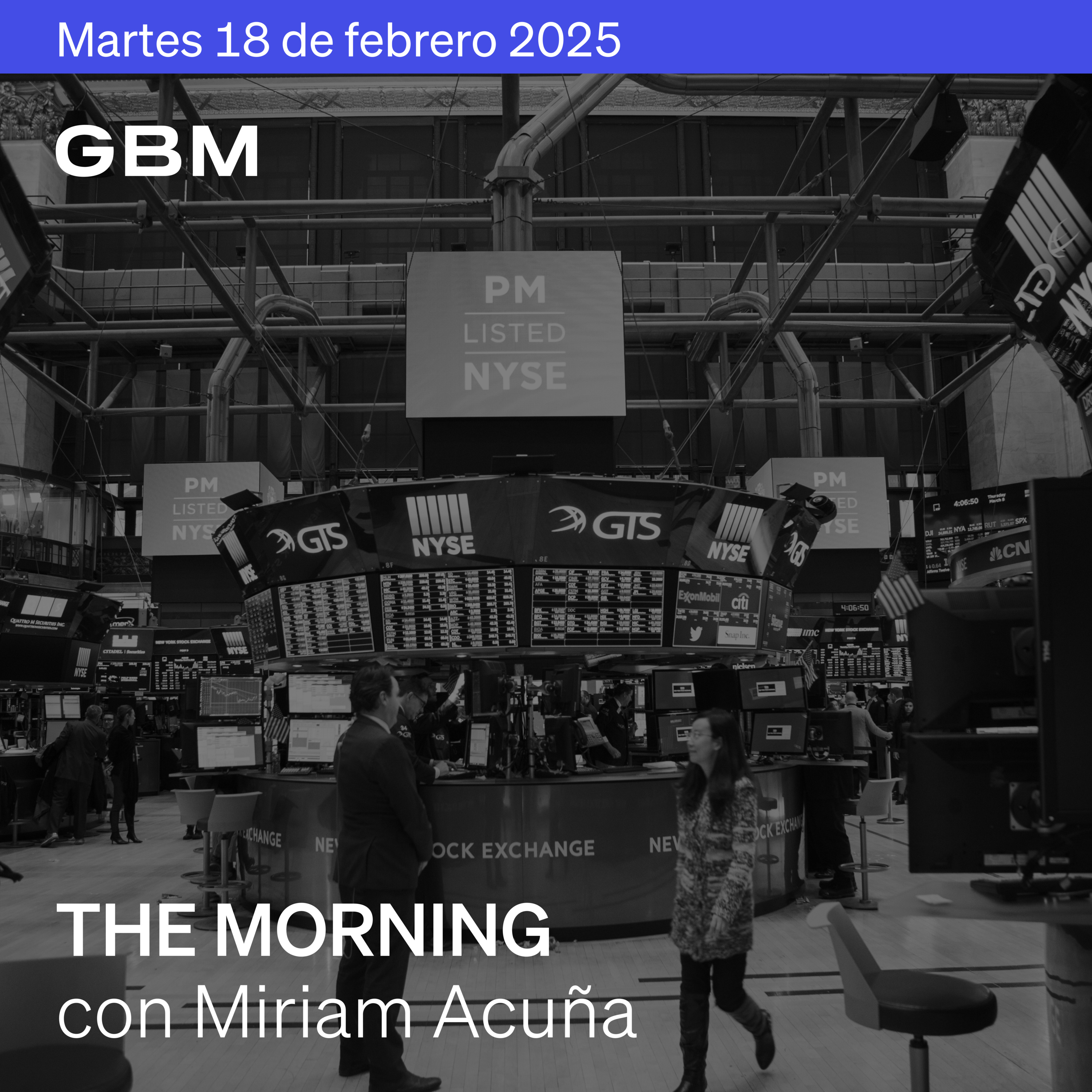 THE MORNING 18-02-25 Wall Street retoma las operaciones; comienzan en Arabia Saudita las conversaciones para el fin de la guerra en Ucrania. episode artwork