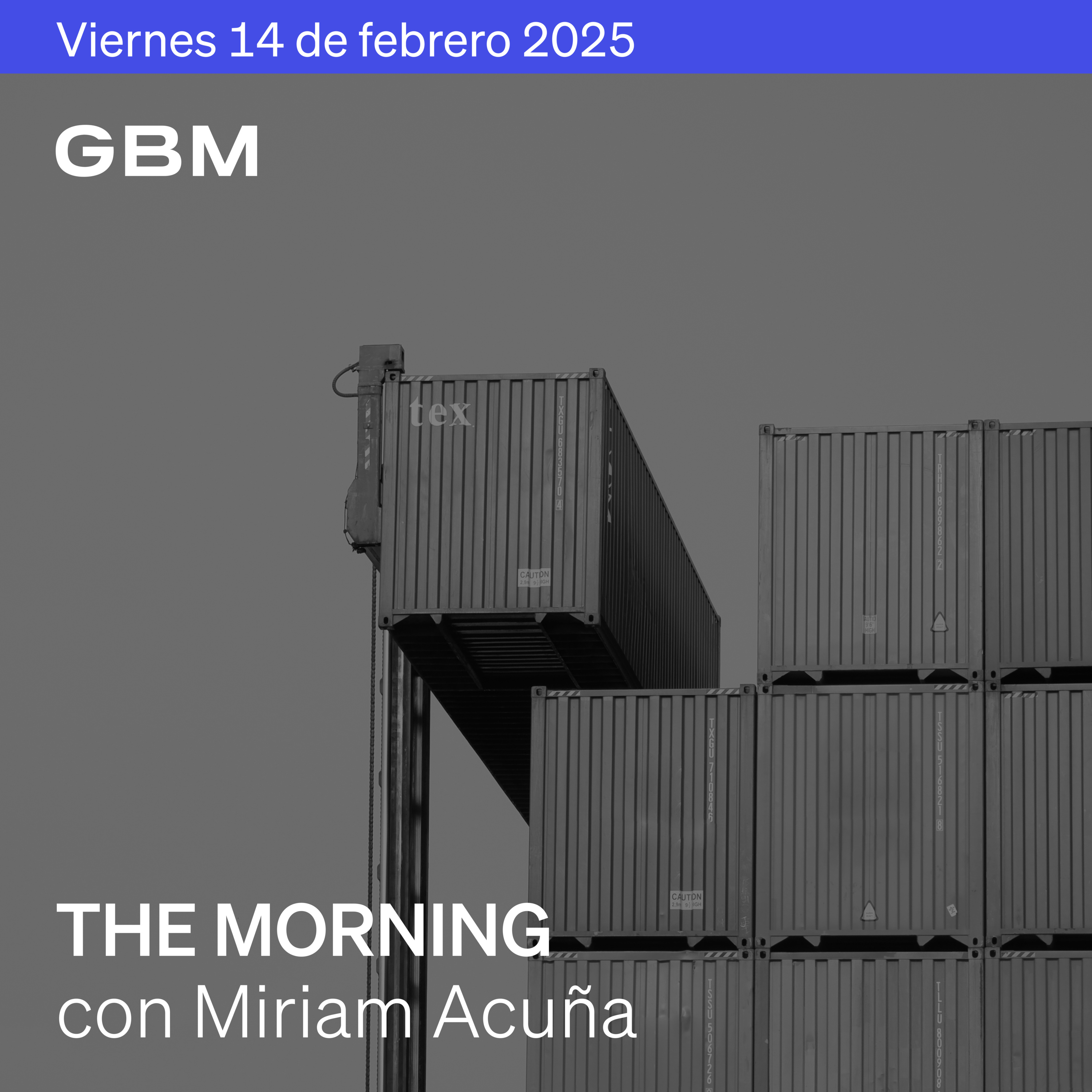 THE MORNING 14-02-25 | Trump firma memorado para imposición de aranceles en abril; en México, PINFRA reporta resultados positivos episode artwork