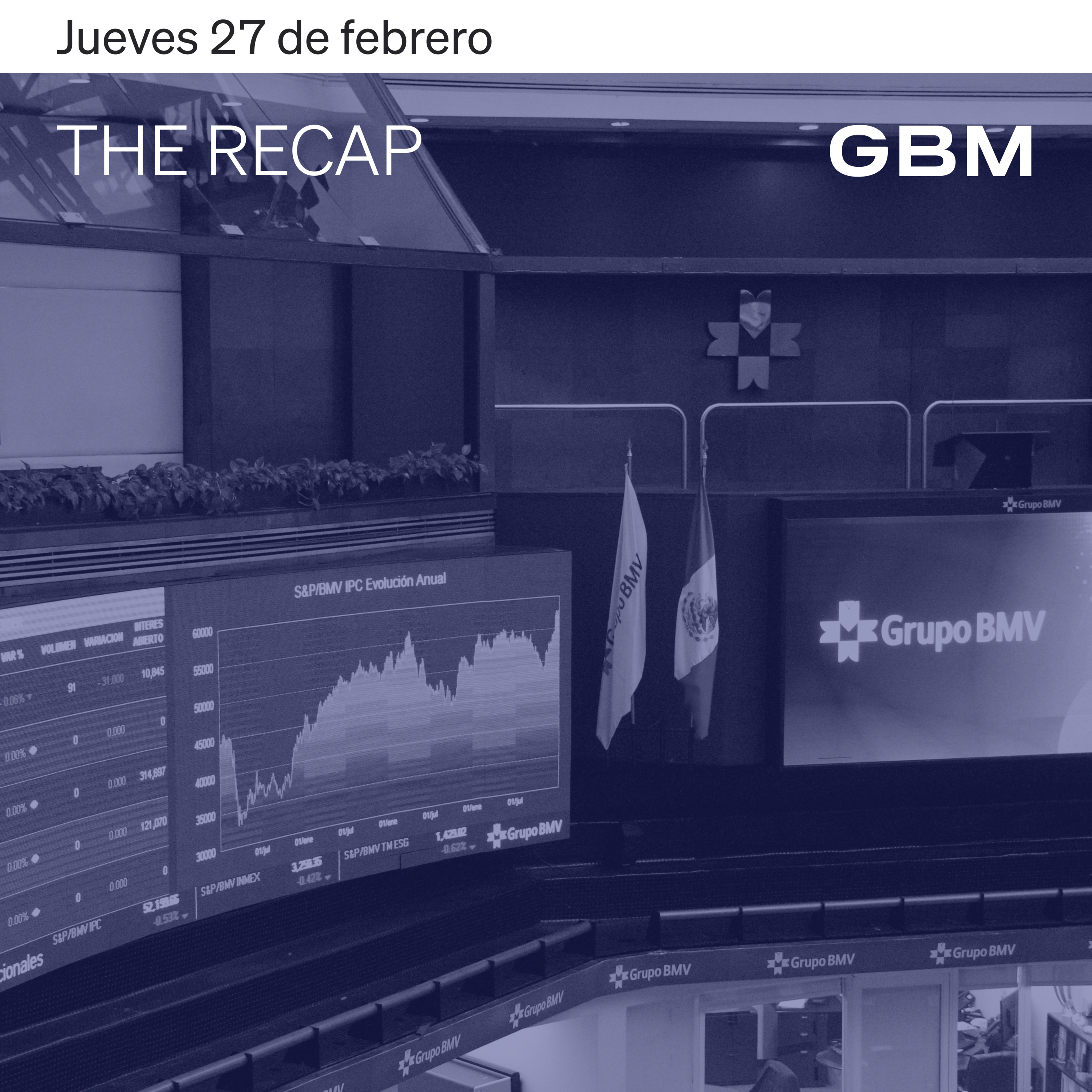 THE RECAP 27-02-25 | Mercados cierran negativos , con reacciones a datos económicos, reportes y aranceles episode artwork