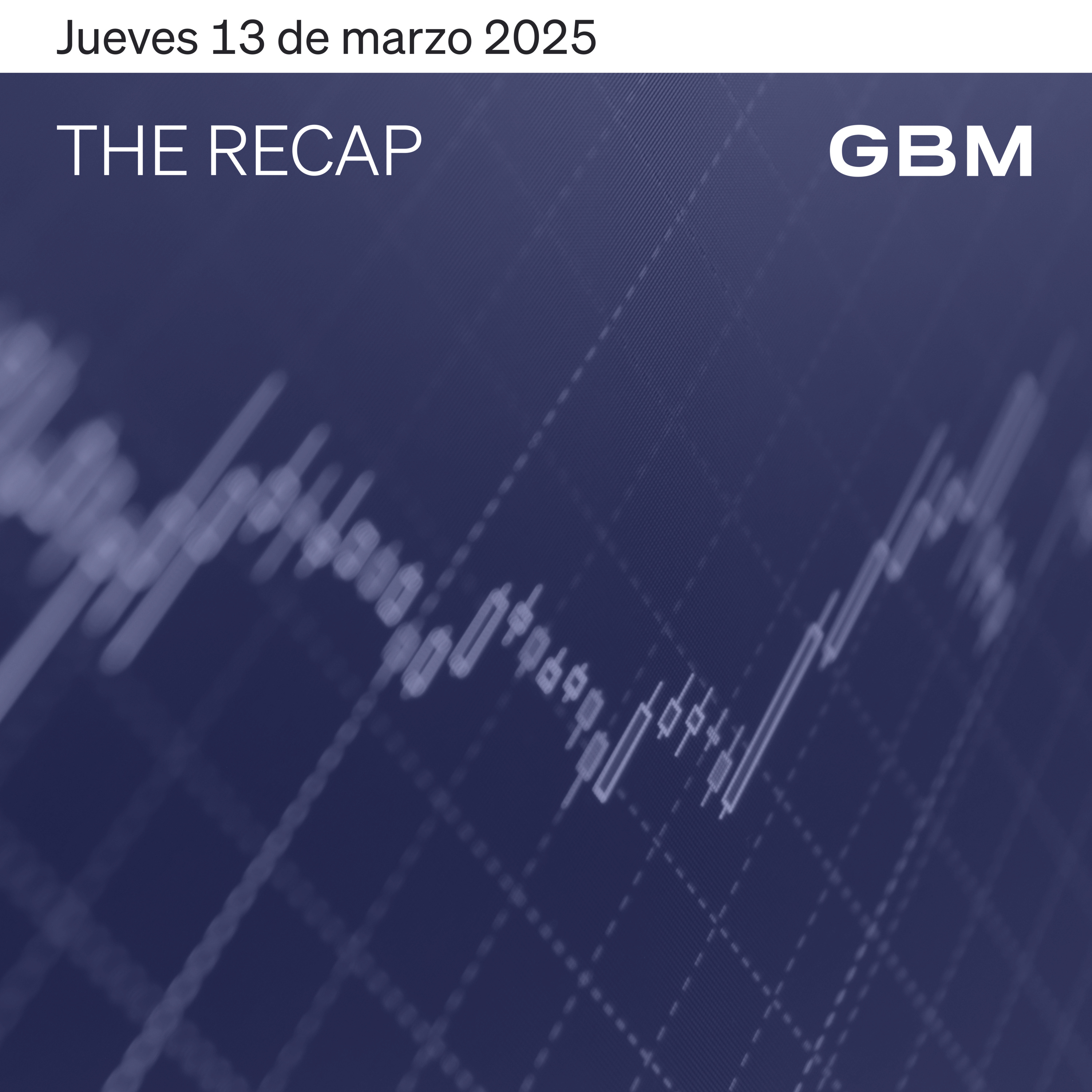 THE RECAP 13-03-25 | Incertidumbre arrastra a los mercados, aunque ciertas empresas logran resistir. episode artwork