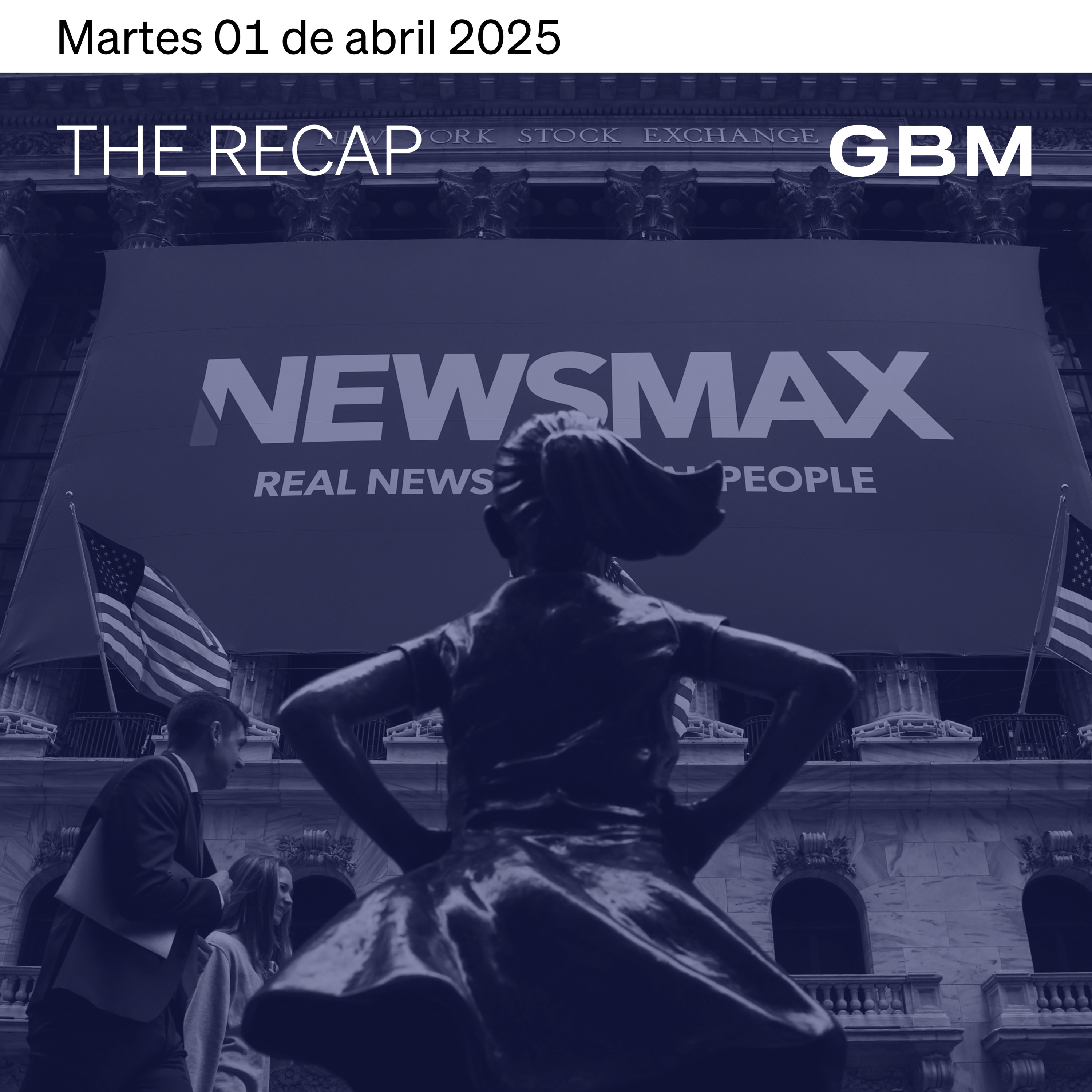 THE RECAP 01-04-25 | Mercados en US se mueven con volatilidad, cerrando la jornada mixtos. episode artwork