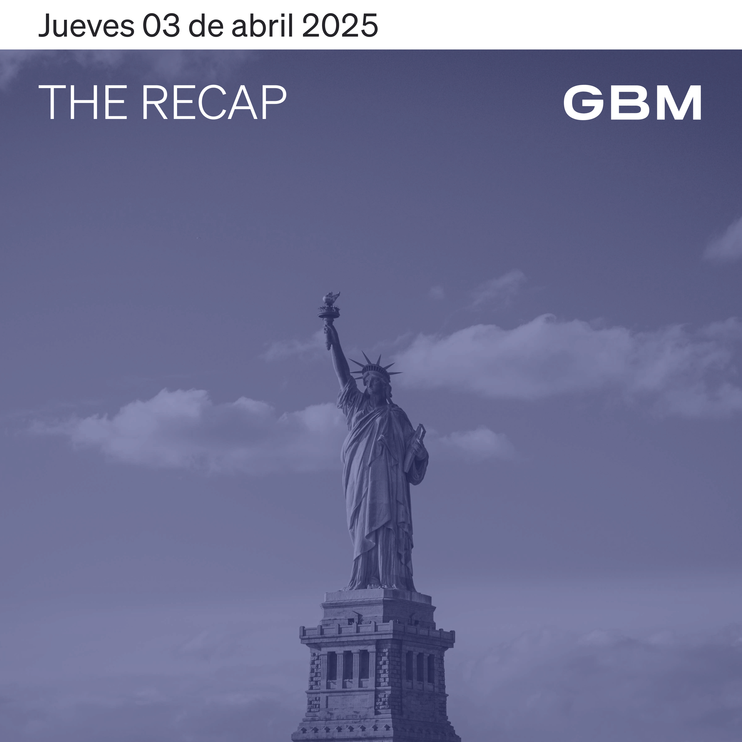 THE RECAP 03-04-25 | Mercados en US cerraron con fuertes pérdidas, registrando mayor caída desde el inicio de la pandemia. episode artwork