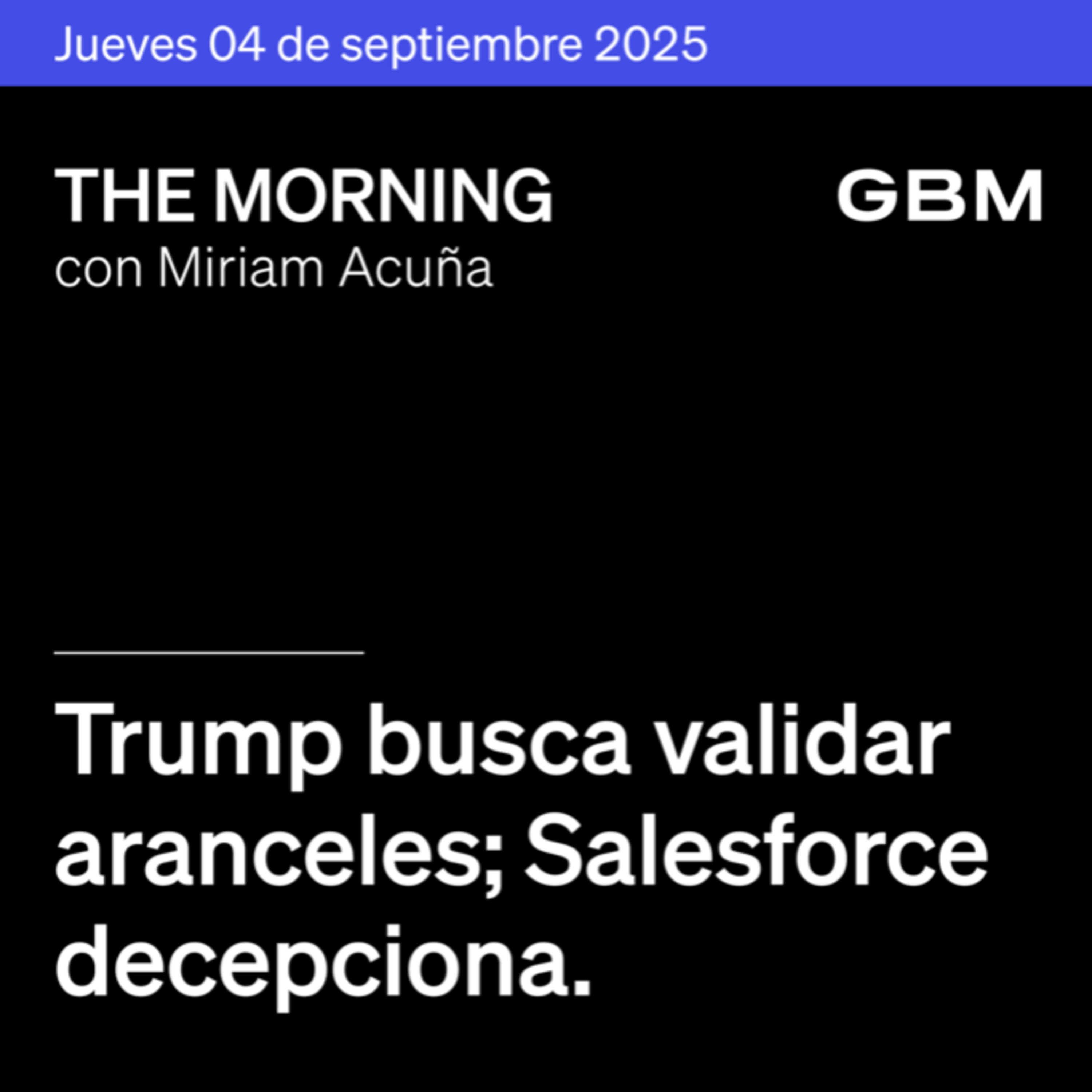 GBM | Markets & News