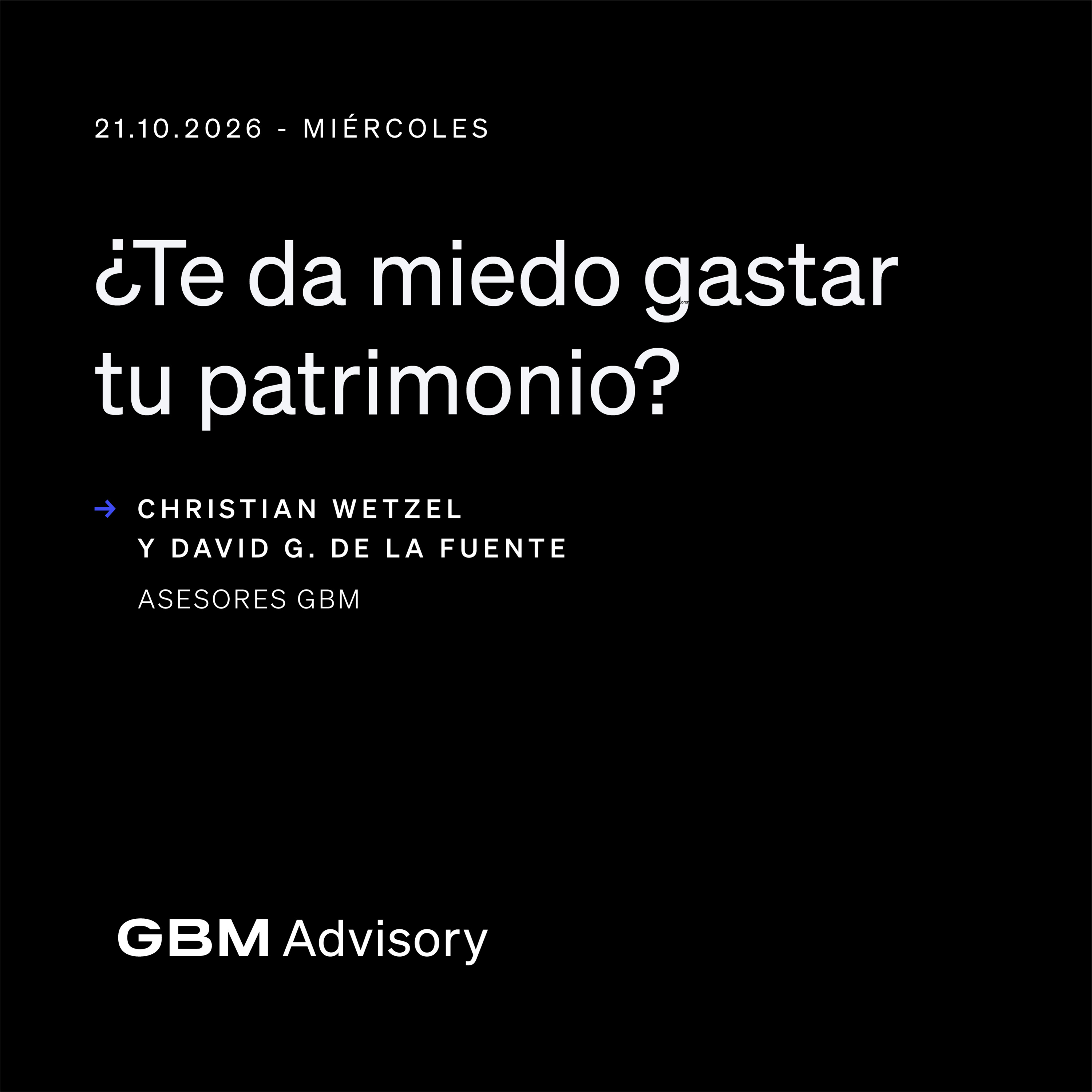 Portada de GBM