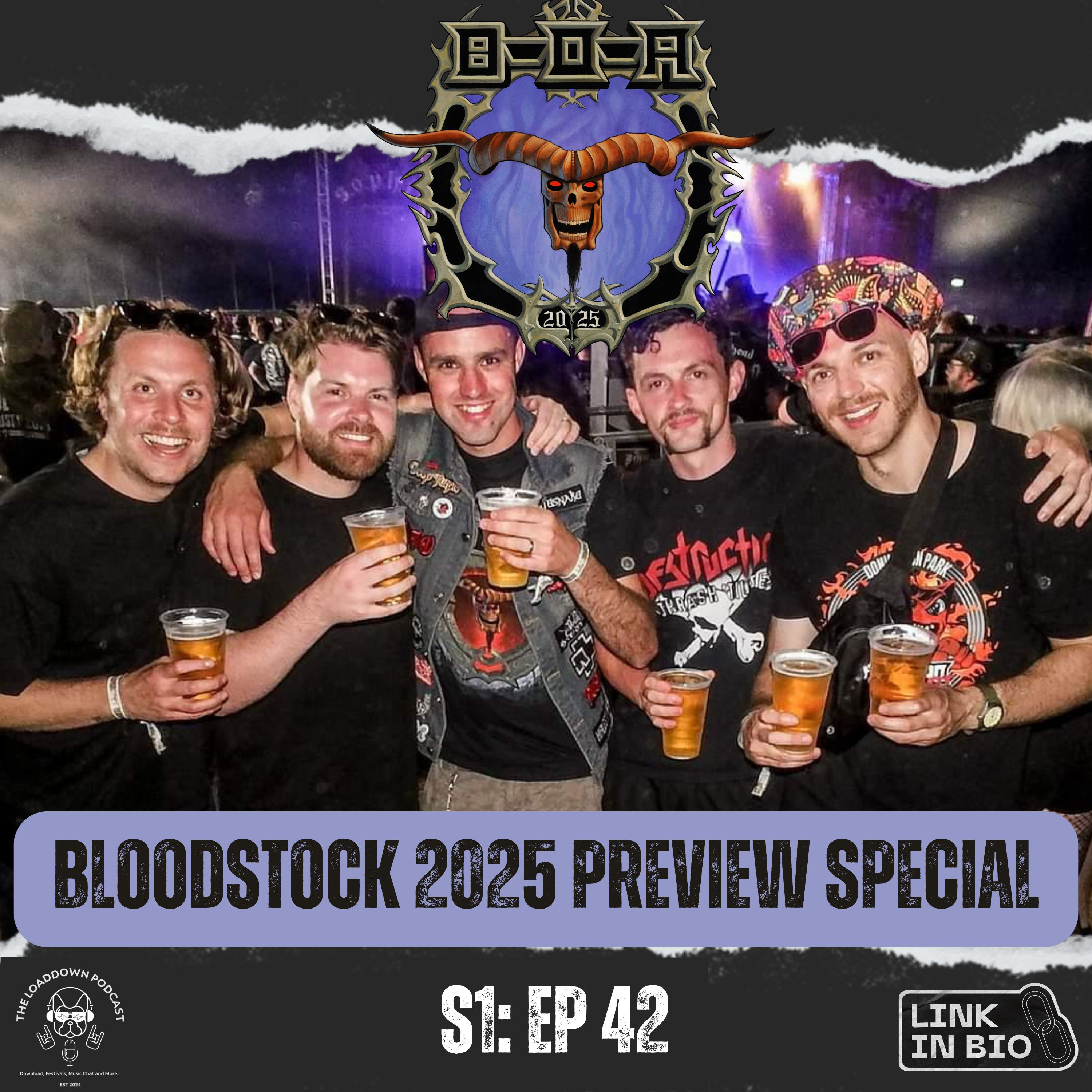Ep 42 - "Bloodstock 2025 Preview Special!" episode artwork