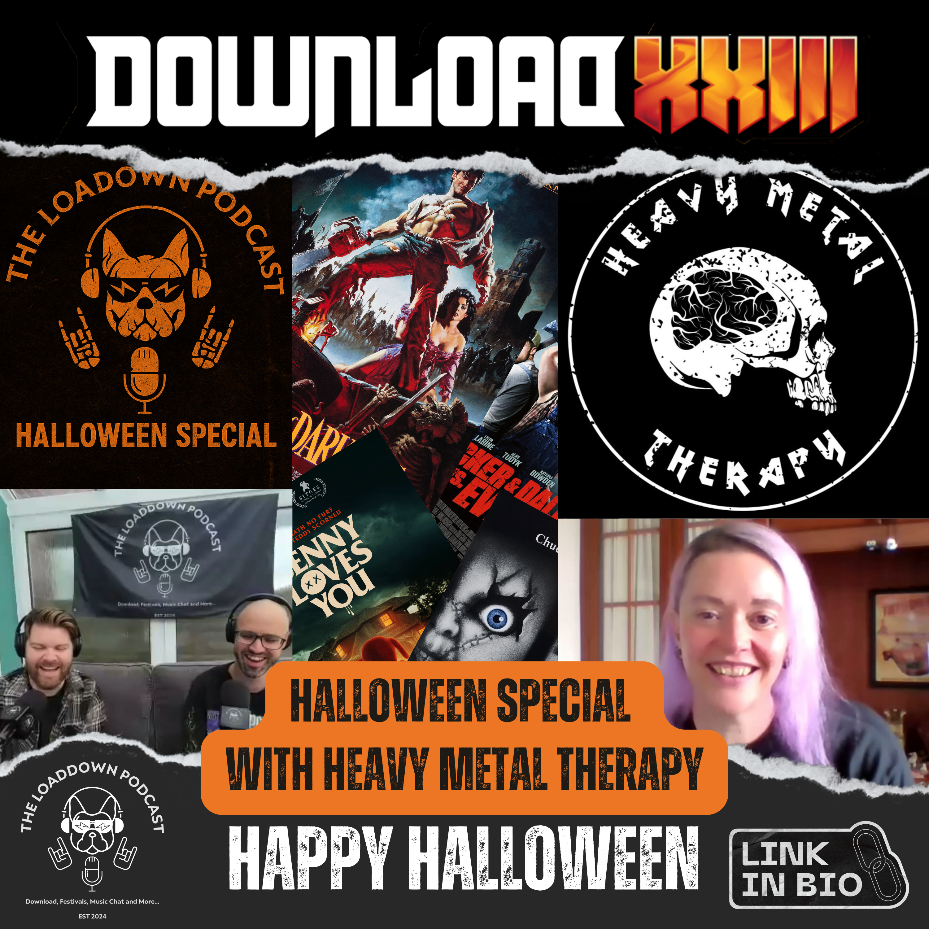 The best comedy horror films of all time! Halloween Special 2025 - With Heavy Metal Therapy's Angela Glaves episode artwork
