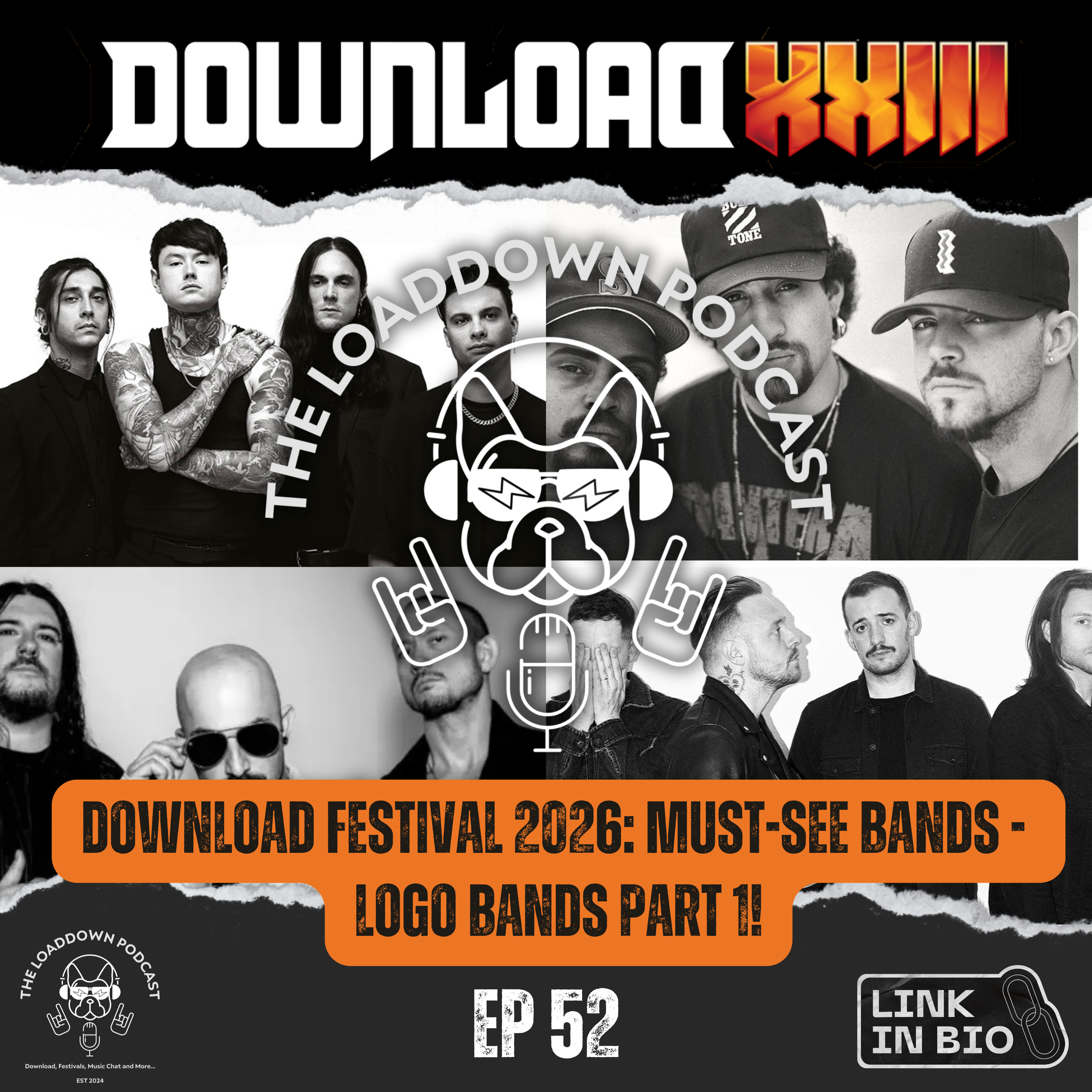 Ep 52 - “Download Festival 2026: Must-See Bands - Logo Bands Part 1!” episode artwork