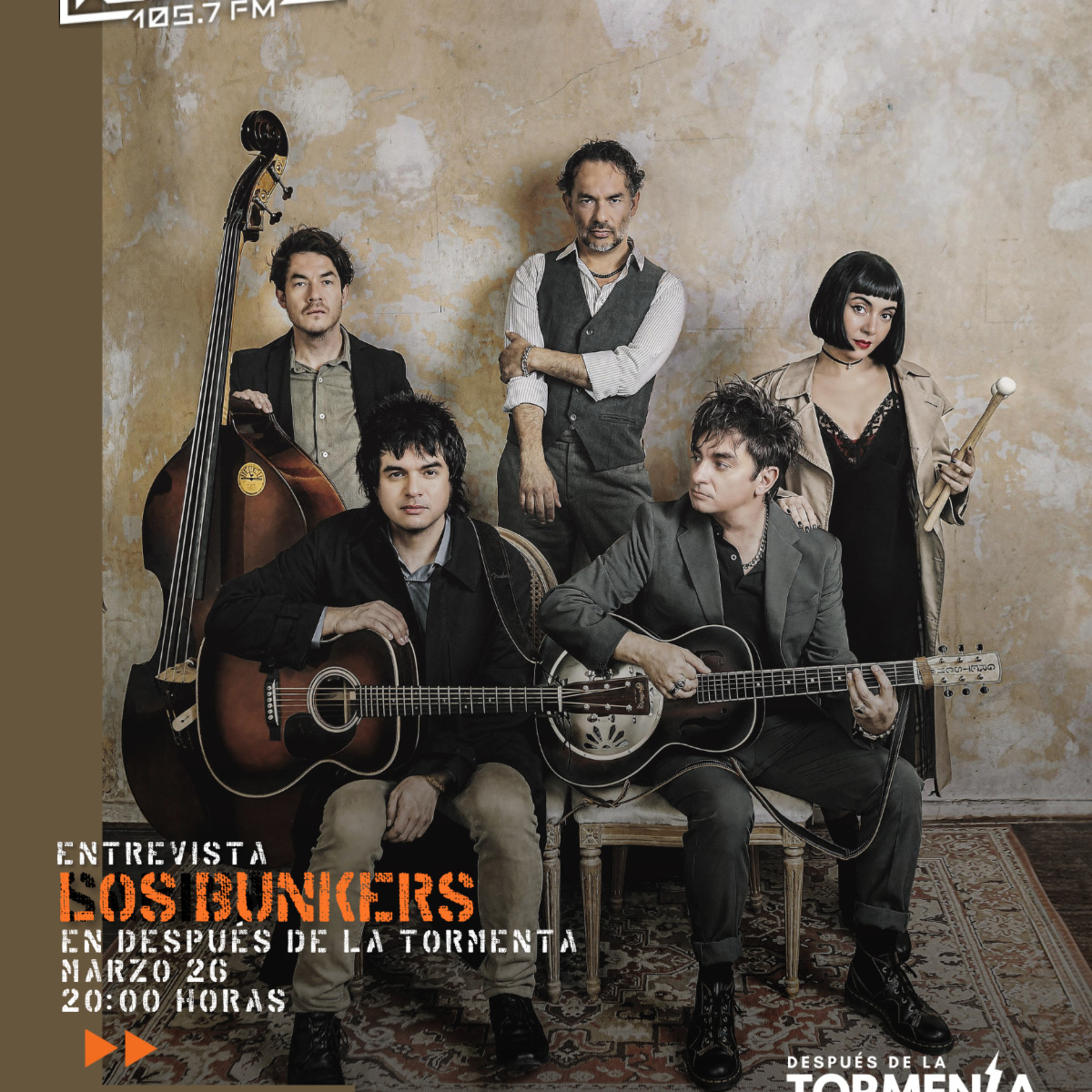 Después De la Tormenta entrevista : Los Bunkers y Lulú Bulos  episode artwork